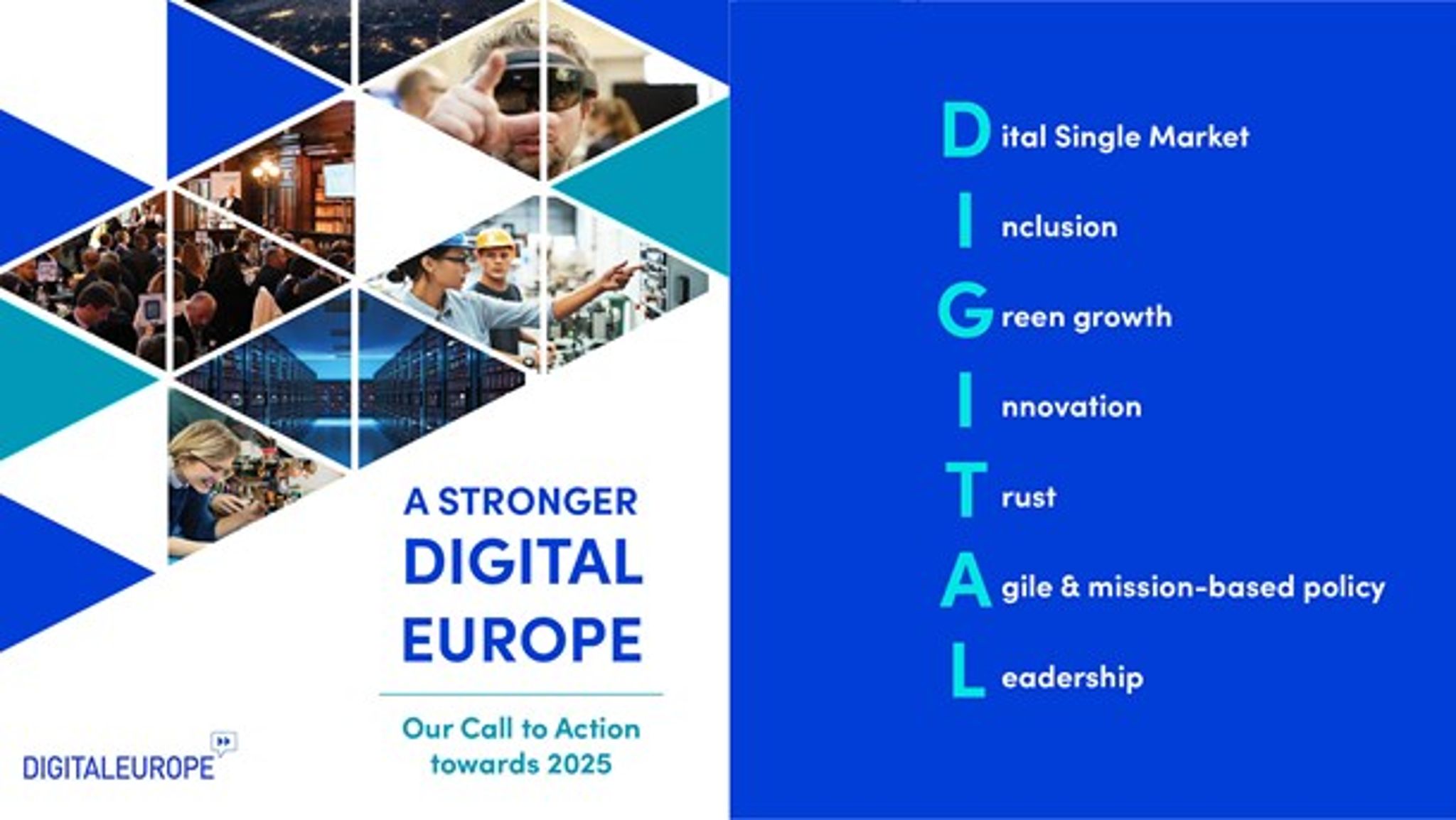 Manifestet "A Stronger Digital Europe" er sendt til alle europæiske ledere. 