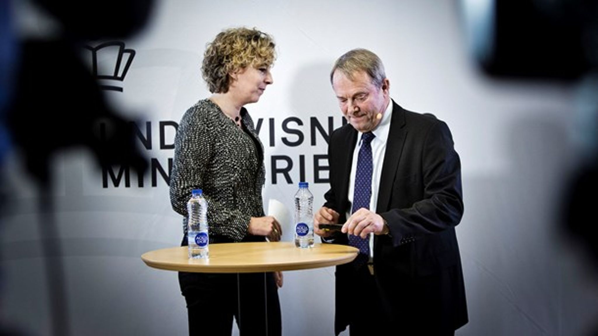Professor Niels Egelund (th.) er sammen med tre kolleger blevet frikendt for videnskabelig uredelighed. 