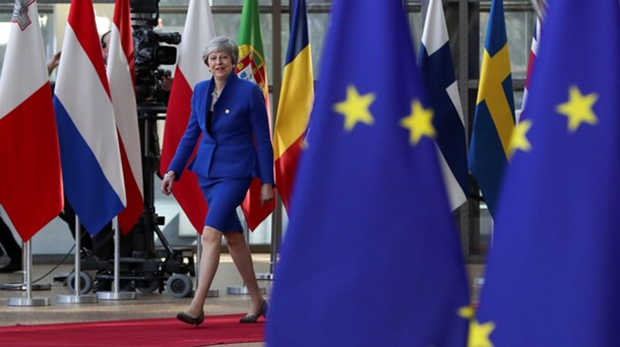 Theresa May ville forlænge Brexit til 30. juni. EU-cheferne hav hende til Halloween.&nbsp;