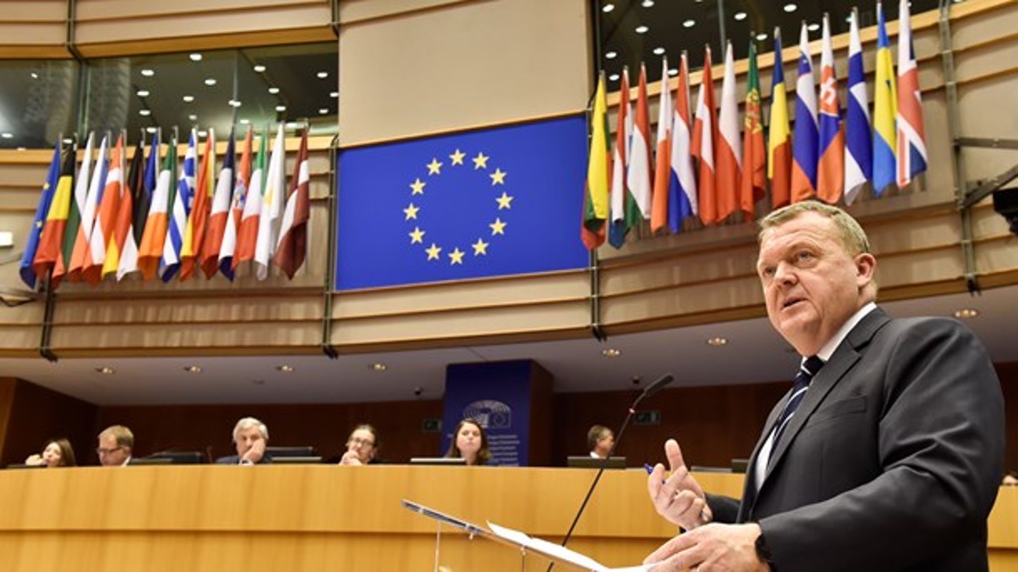 Regeringens nye EU-udspil hedder "Tryghed, rimelighed
og ordnede forhold - Bedre rammer for arbejdskraftens fri bevægelighed."&nbsp;