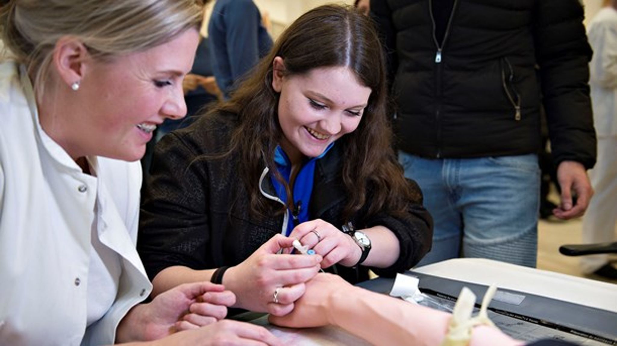 På landsplan hopper hver fjerde sygeplejerskestuderende fra studiet.&nbsp;