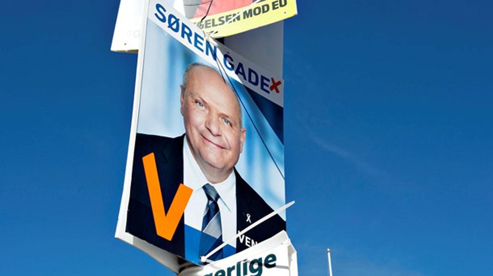 Søren Gade mener ikke, at EU skal have et tættere forsvarssamarbejde eller gå med i EU's bankunion. Men det mener spidskandidat Morten Løkkegaard.