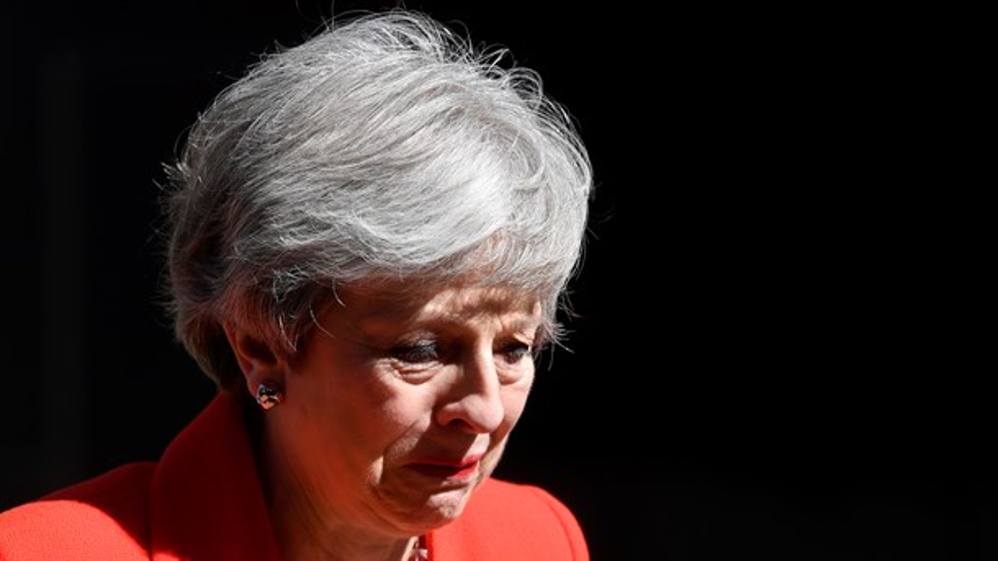 Theresa May fortsætter som premierminister frem til 7. juni.&nbsp;