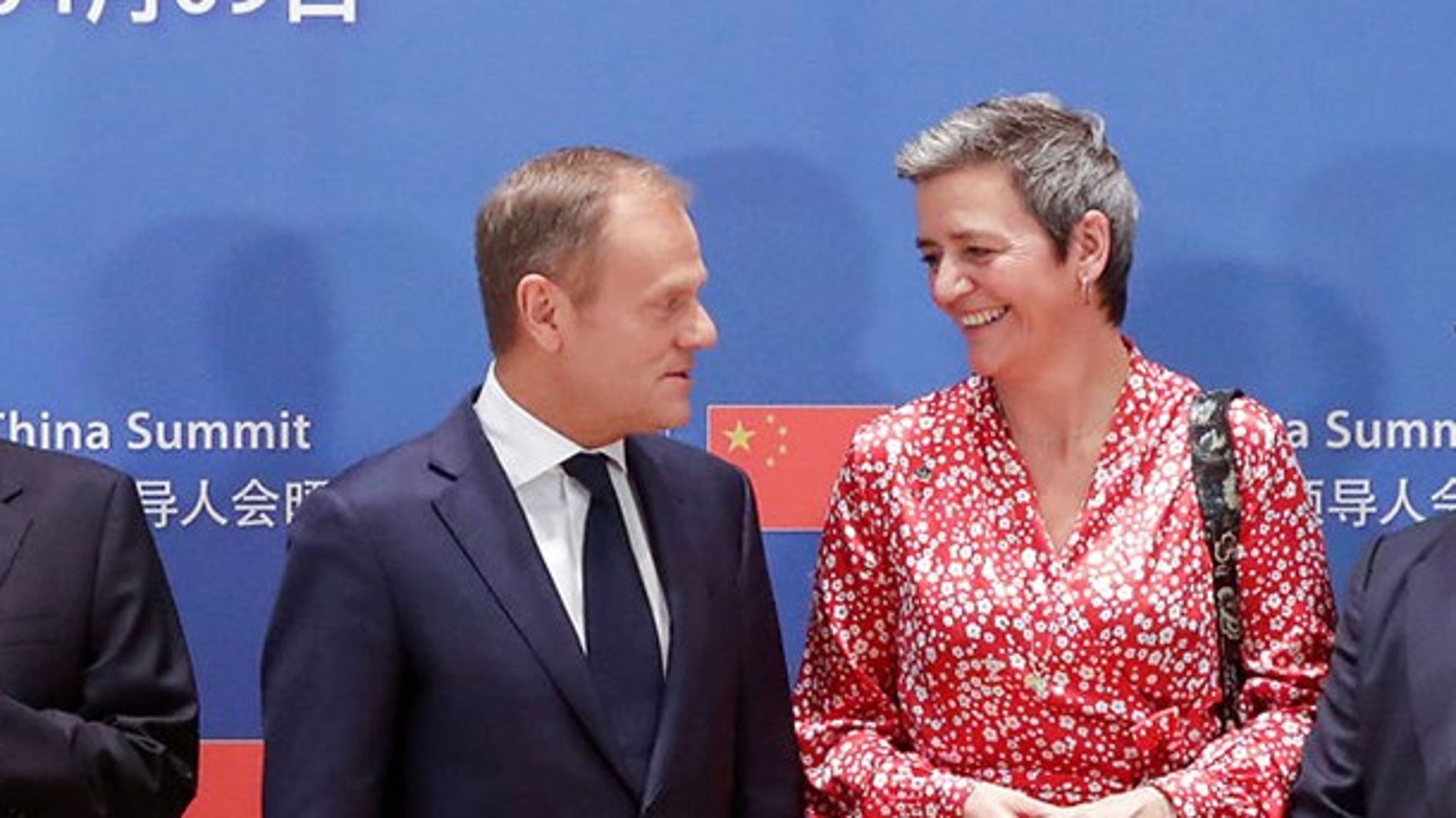 Tusks udmeldinger kan være godt nyt for Margrethe Vestager.