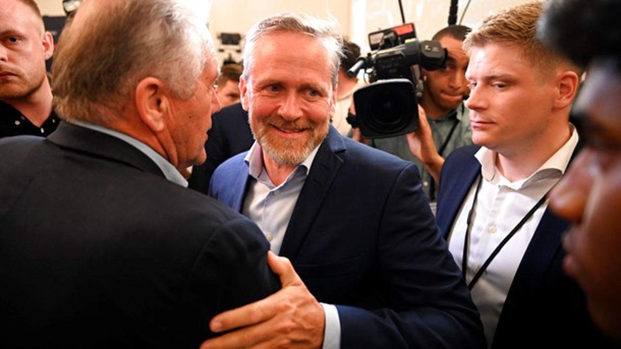 Anders Samuelsen fik første gang en plads i Folketinget i 1997. 