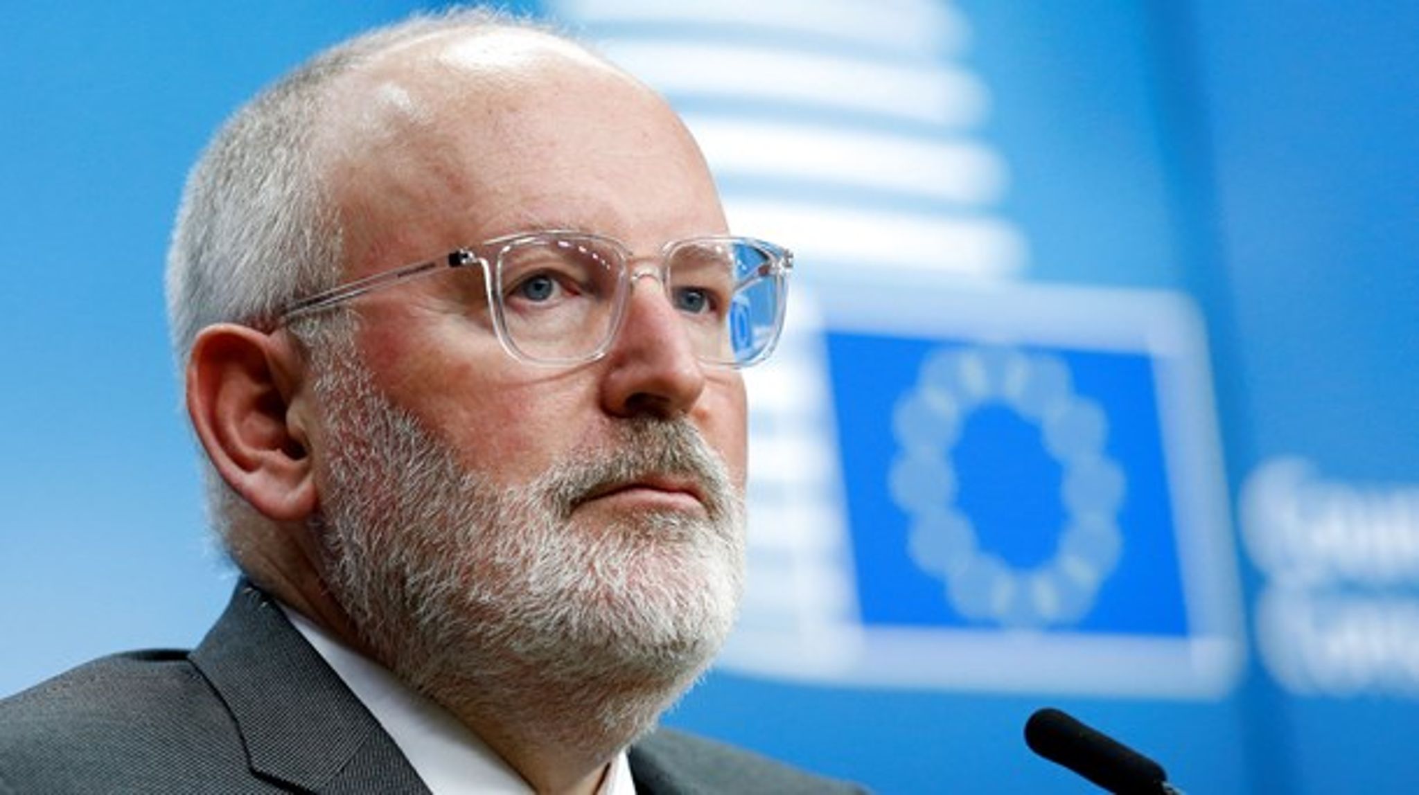 Han blev ikke EU's nye kommissionsformand, men hollandske Frans Timmermans kan trøste sig med en fremtræden rolle i den nye Kommission.&nbsp;
