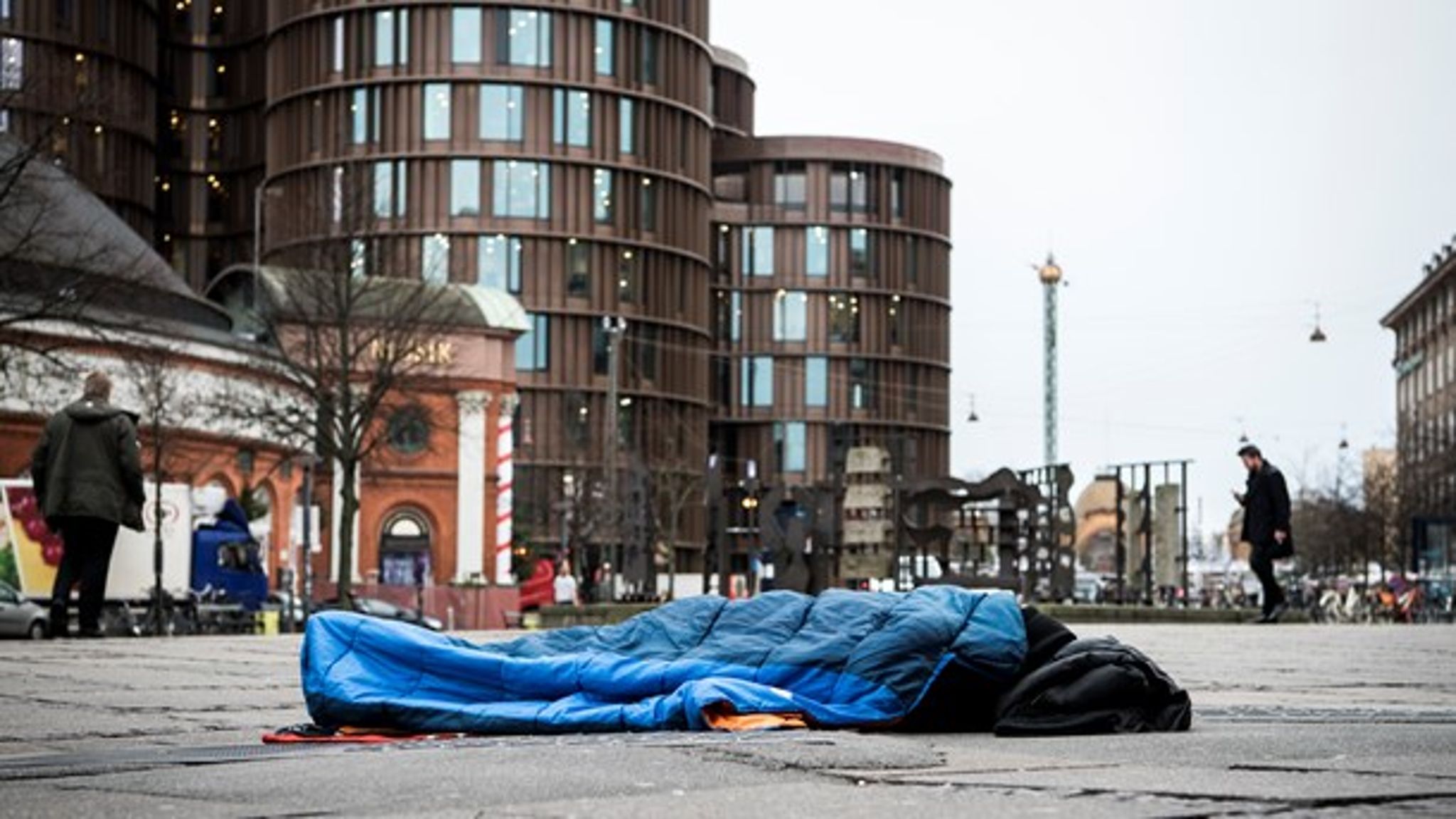 Antallet af gadesovere er steget fra 648 til 732 personer. Det er "den langt alvorligste hjemløsesituation," mener forsker.