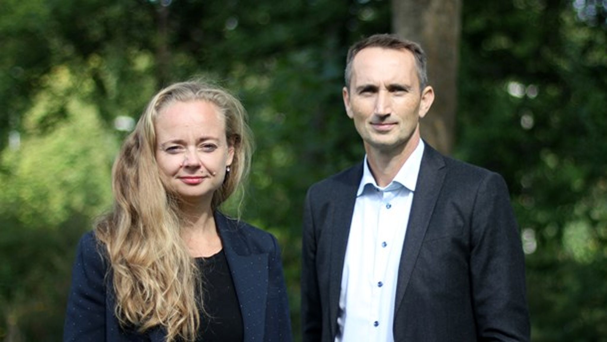 Rie Odsbjerg Werner og Ulrik Andersson er det nye makkerpar i spidsen for Tryghedsgruppens aktiviteter. 