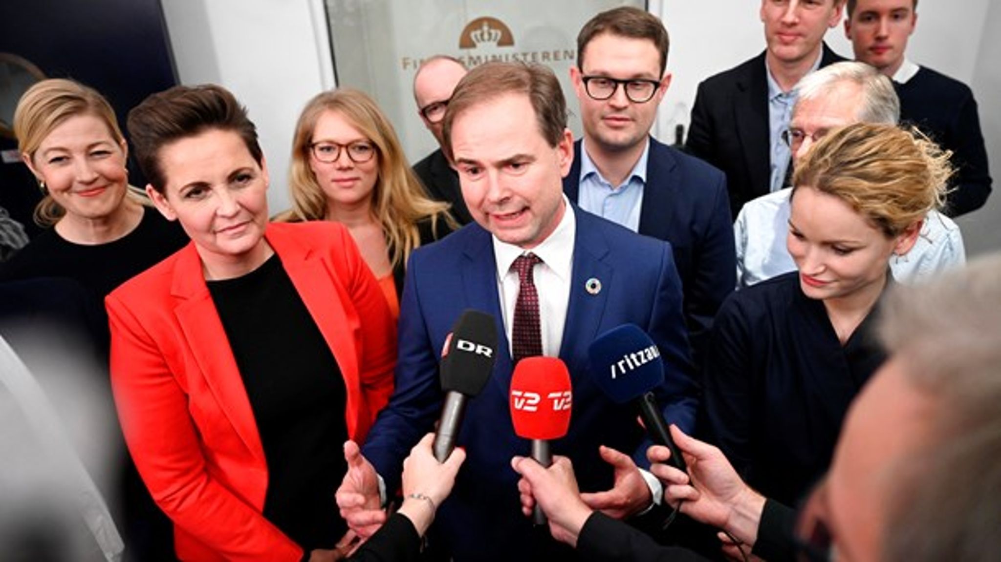 Finansminister Nicolai Wammen (S) præsenterede mandag aften regeringens første finanslov. 