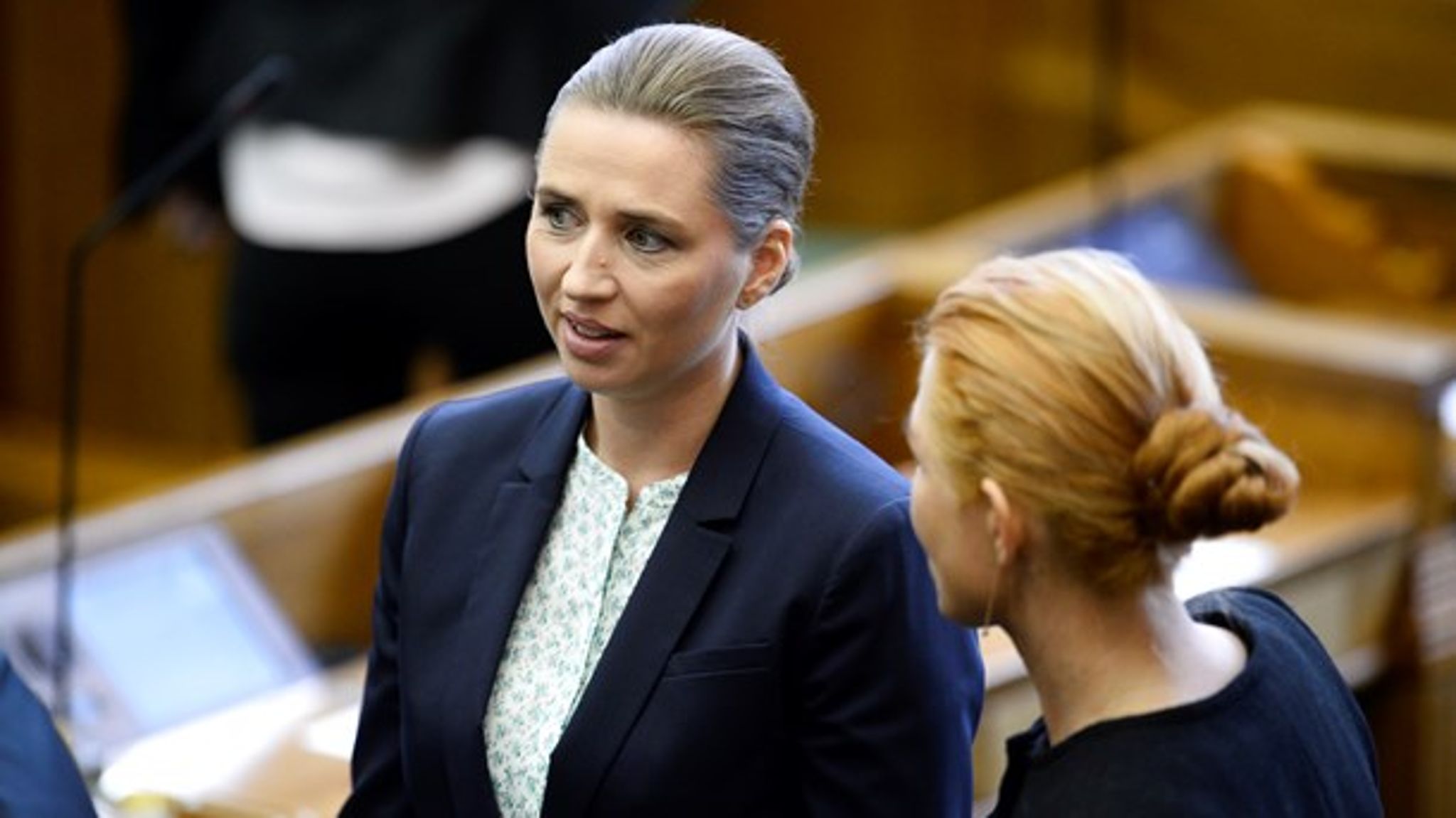 Mette Frederiksen og Inger Støjberg var de to mest omtalte kvinder i valgkampsdækningen. 