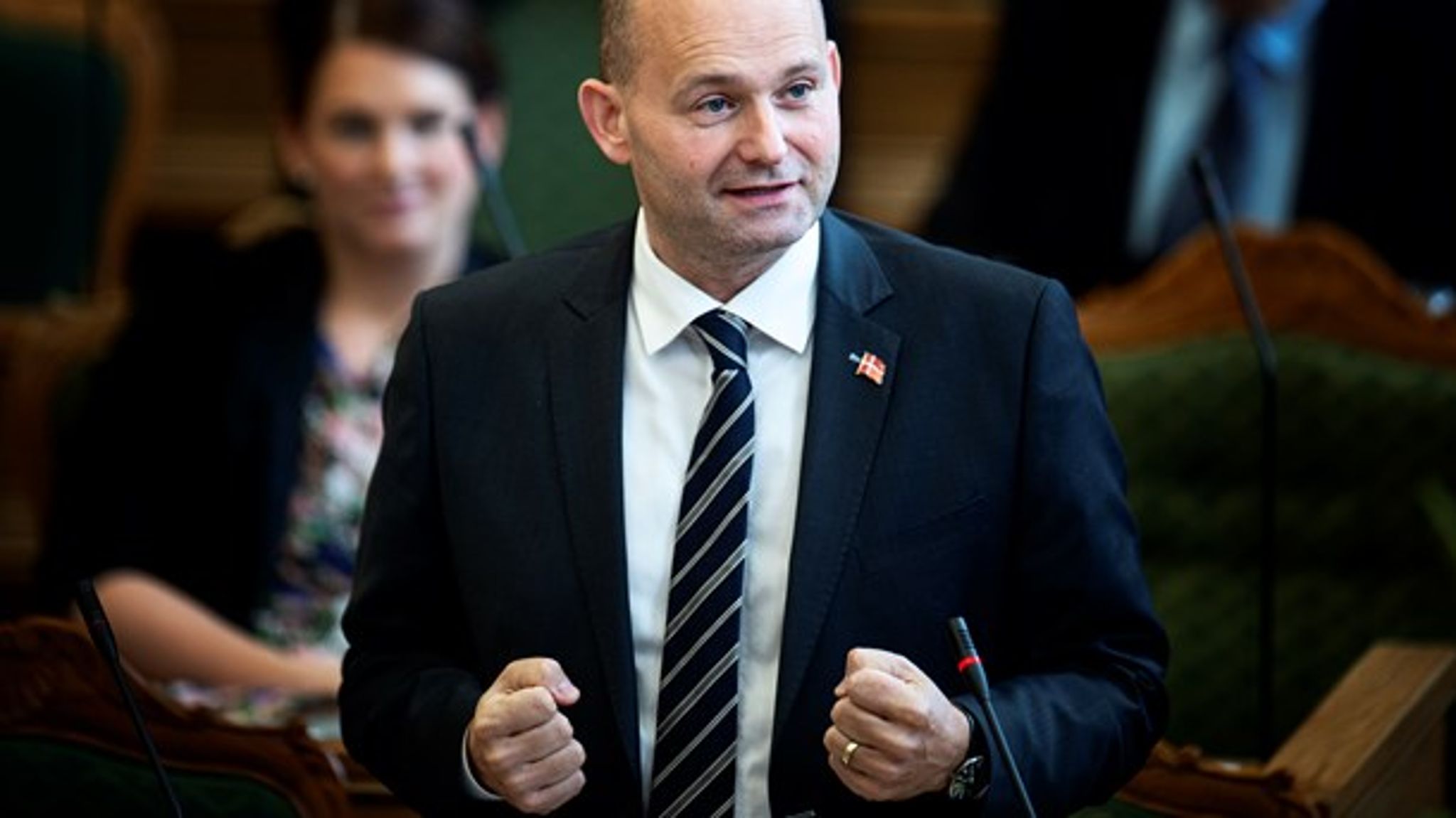 Søren Pape Poulsen tog over som formand for Konservative i september 2014. 