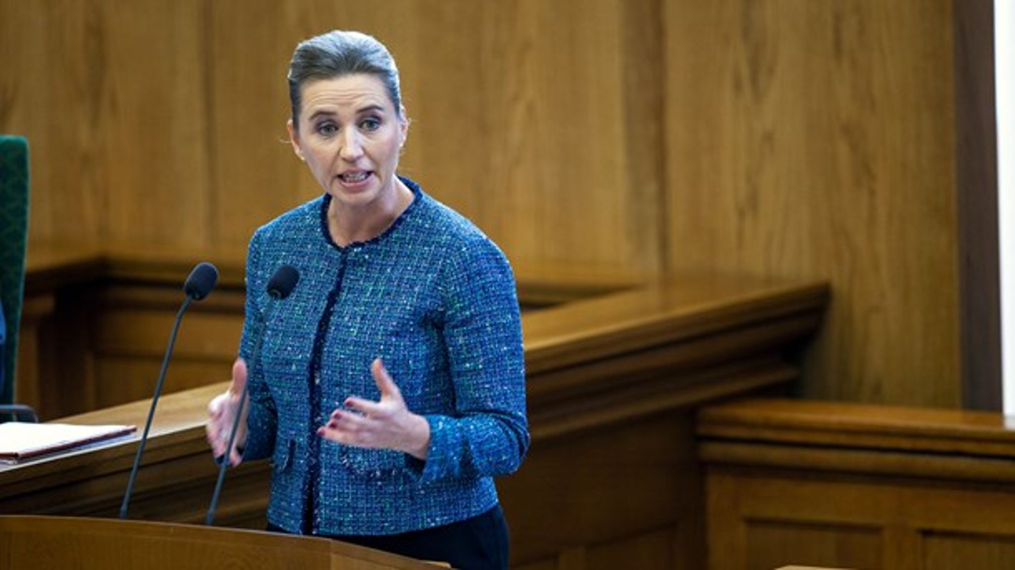 21. februar skal Mette Frederiksen (S) forsvare en række&nbsp;ansættelser af pressechefer i ministerierne.