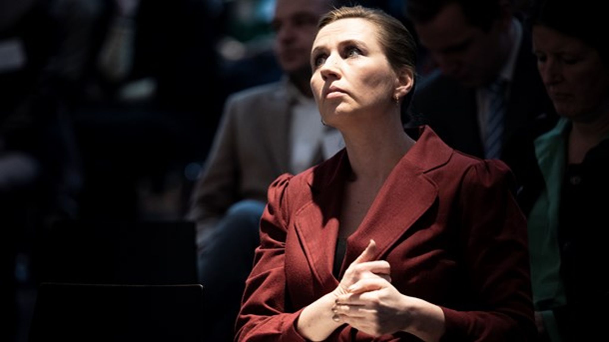 Statsminisiter Mette Frederiksens parti går frem, selvom partiet sidder i regering.&nbsp;