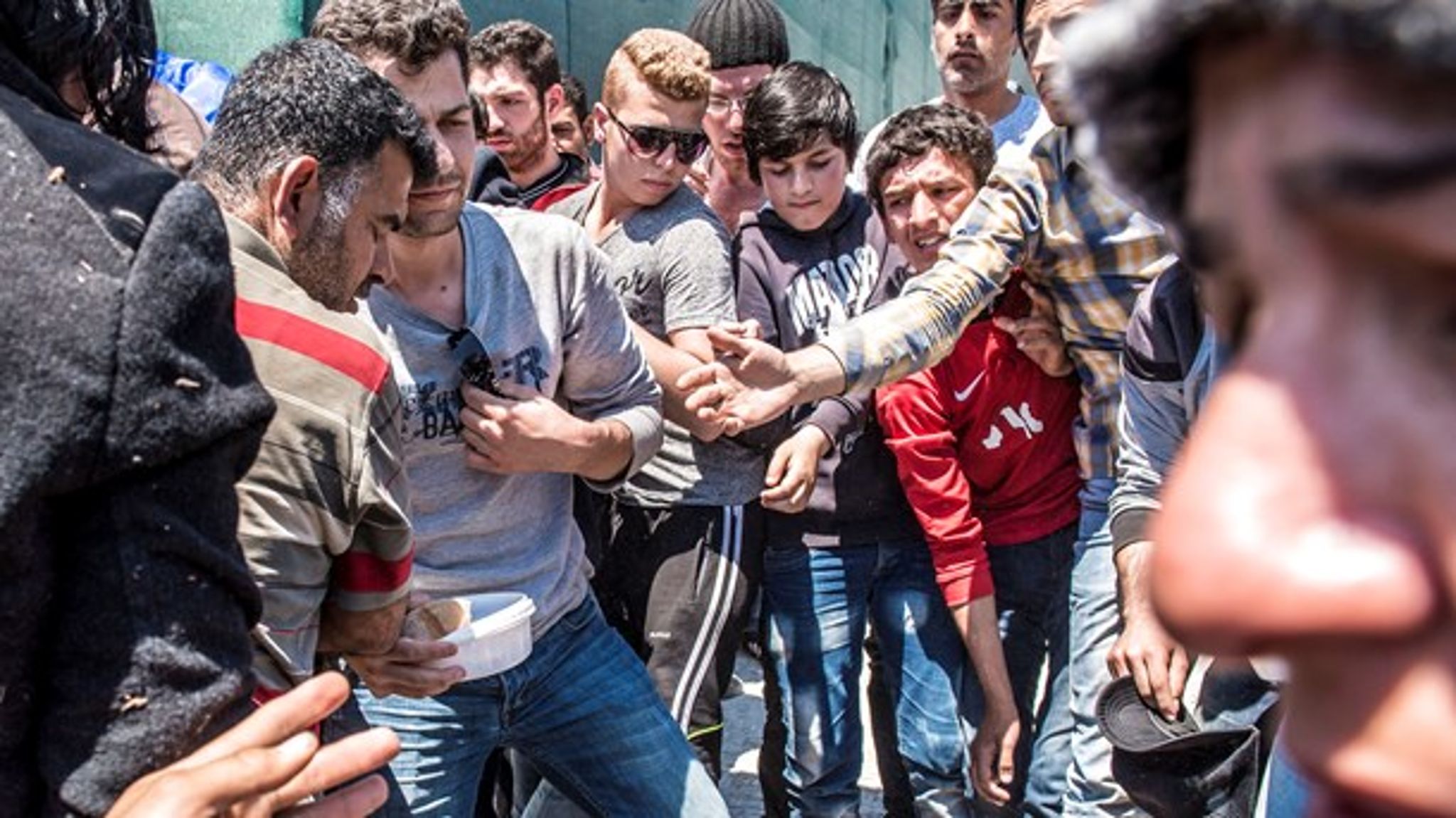 Moria-lejren på Lesbos i Grækenland (Arkivfoto.)