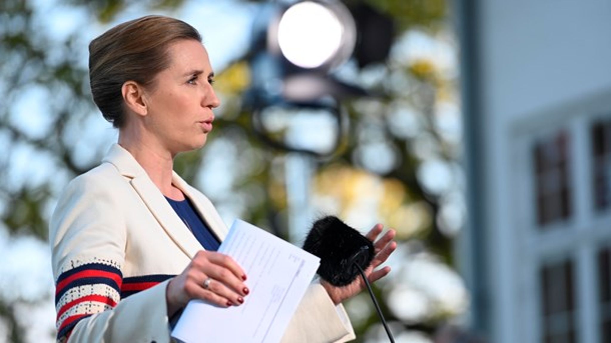 Statsminister Mette Frederiksen (S) præsenterede torsdag en plan for næste fase af den danske genåbning. 