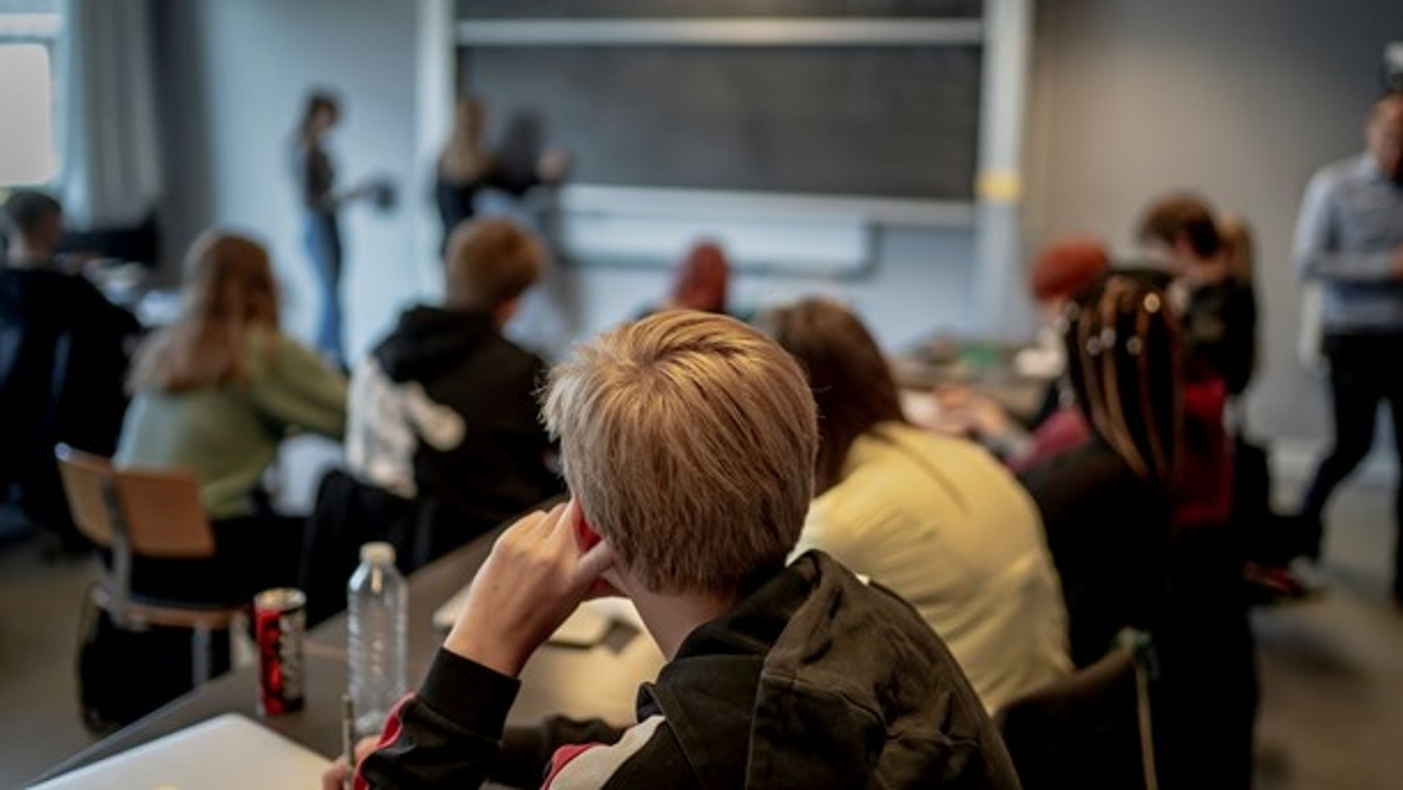 31 procent af gymnasieeleverne er ikke glade for at gå i skole.