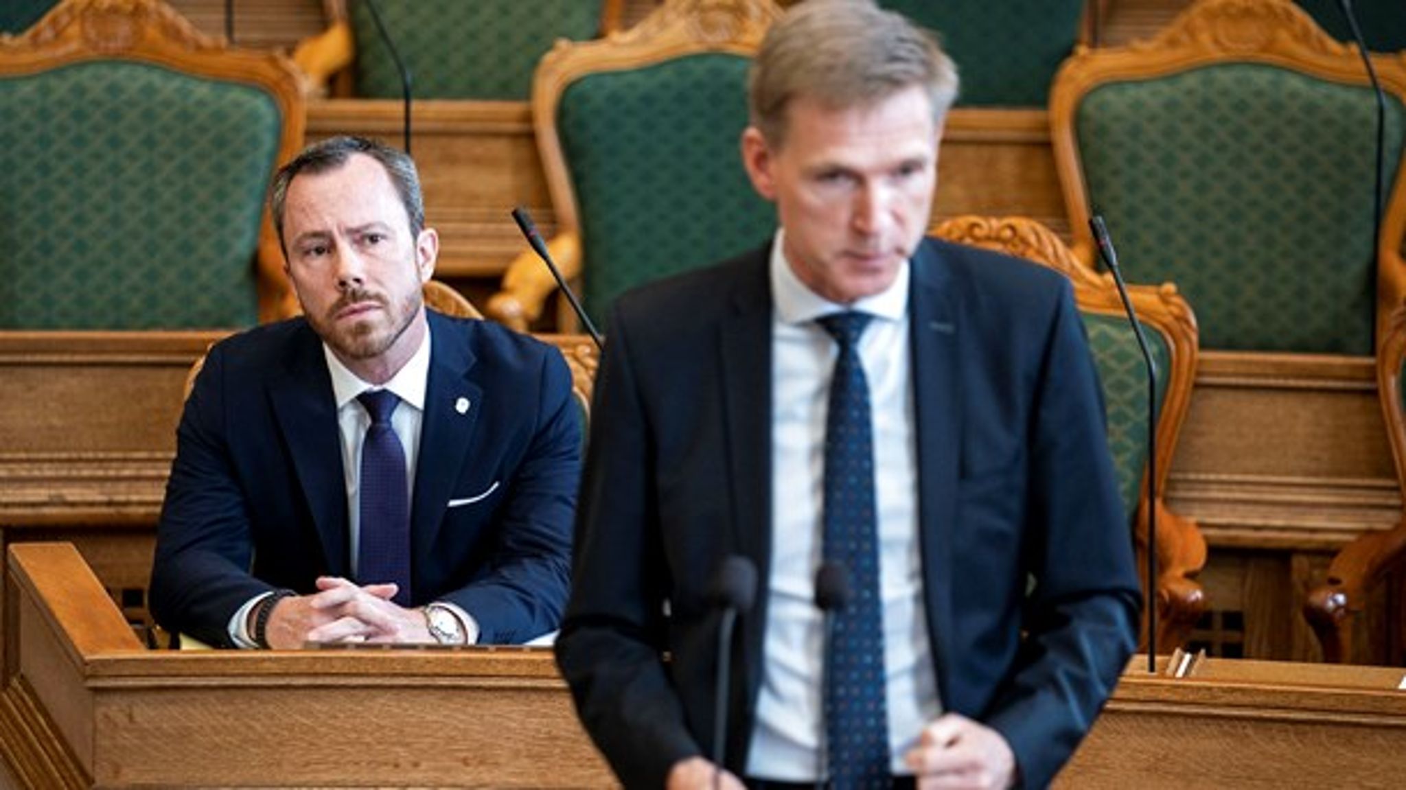 Kan Jakob Ellemann-Jensen se frem til større vælgeropbakning i den kommende tid? Det tyder erfaringerne fra finansskrisen og den store depression i 1930'erne på, skriver Benny Damsgaard. 