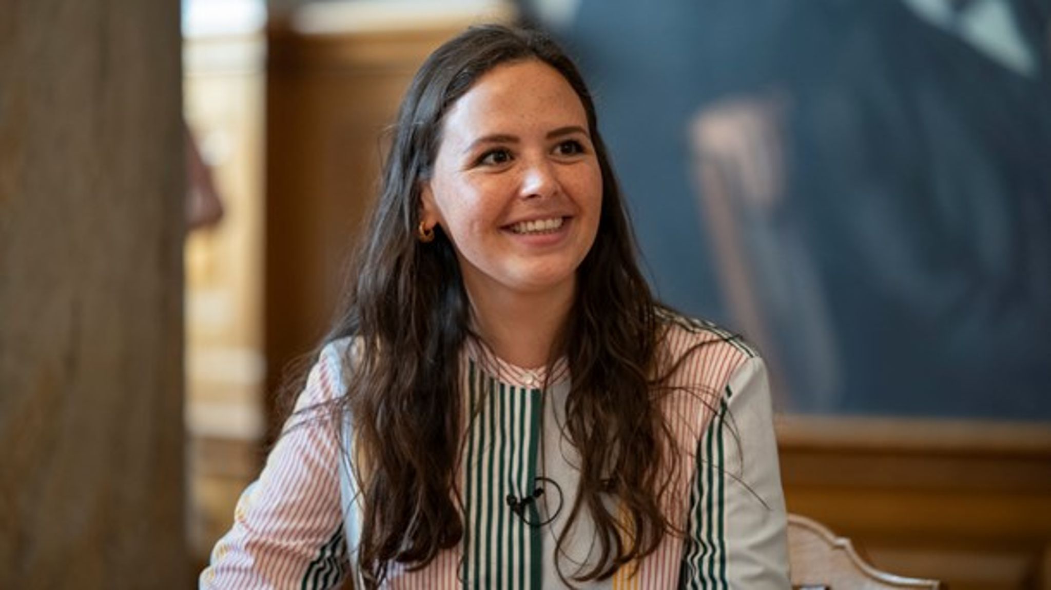 Victoria Velasquez fra Enhedslisten har været inspireret af at have kvinder med ben i næsen som forbilleder.