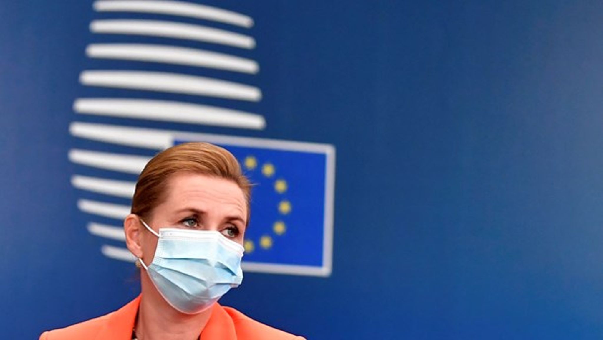 "Jeg er ikke tilhænger af, at vi bare bruger mange flere penge i Bruxelles og i det europæiske samarbejde," siger statsminister Mette Frederiksen (S).