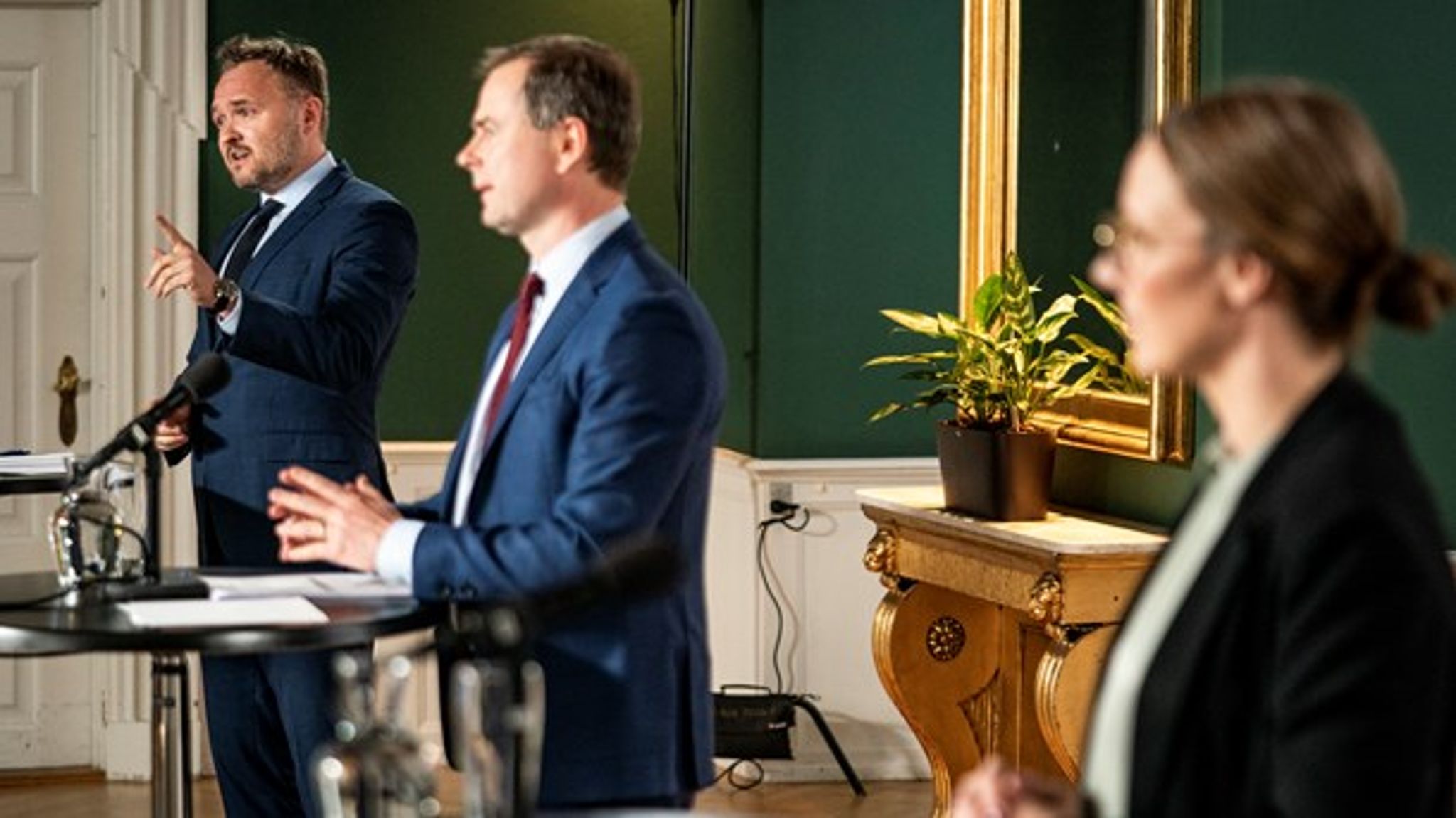 Regeringen fremlagde i maj første del af klimahandlingsplanen. "Det tager os ikke hele vejen. Det her er kun første kapitel," sagde finansminister Nicolai Wammen (S).