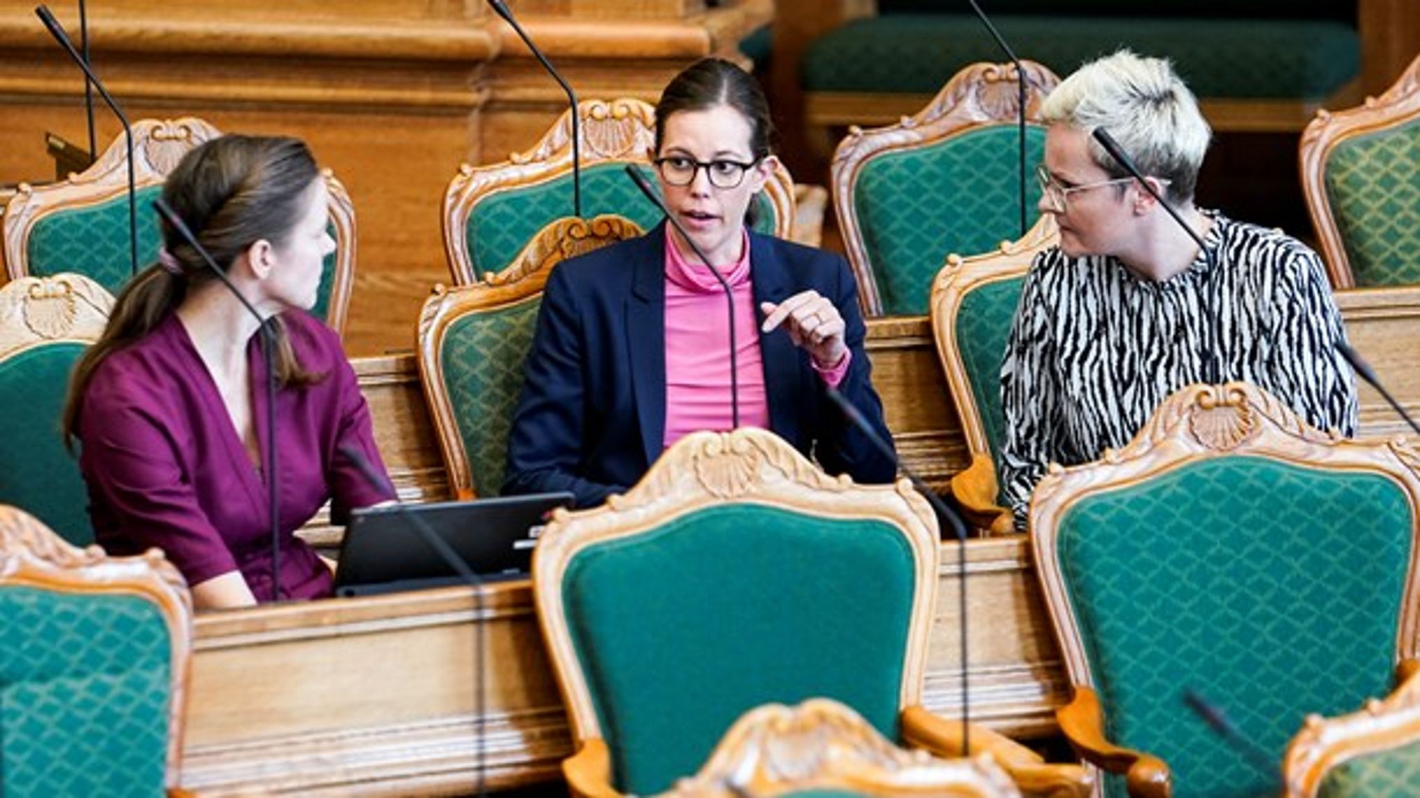 Forhandlingerne om de fem regionale socialtilsyn strandede under forrige regeringsperiode i en tvist mellem Pernille Rosenkrantz-Theil og Mai Mercado (K). (Foto: Niels Christian Vilmann/Ritzau Scanpix)<br>
