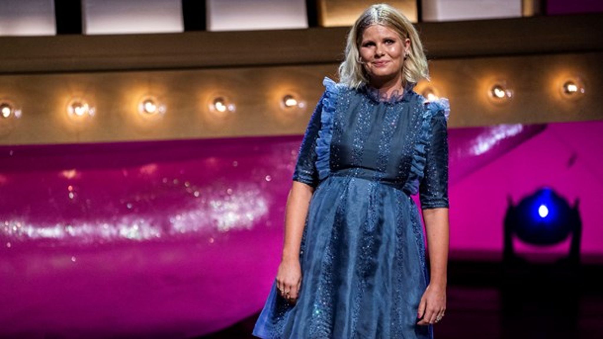 Til Zulu Comedy Galla fortalte Sofie Linde, at hun er blevet bedt om at udføre oralsex på en "stor tv-kanon".<br>