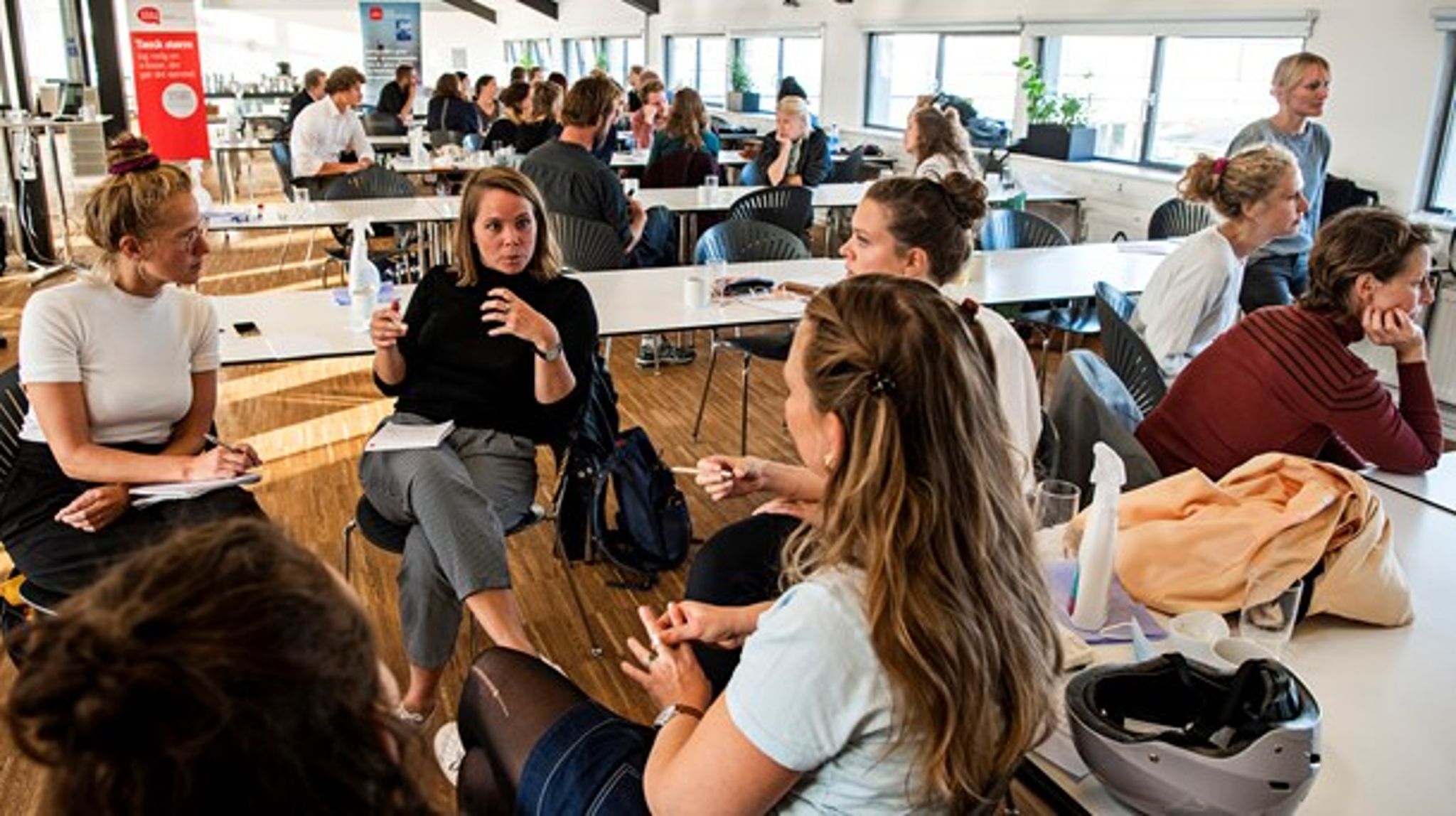 Deltagerne på bootcampen fik inspiration fra demokratiske virksomheder og mulighed for at tale med andre iværksættere.