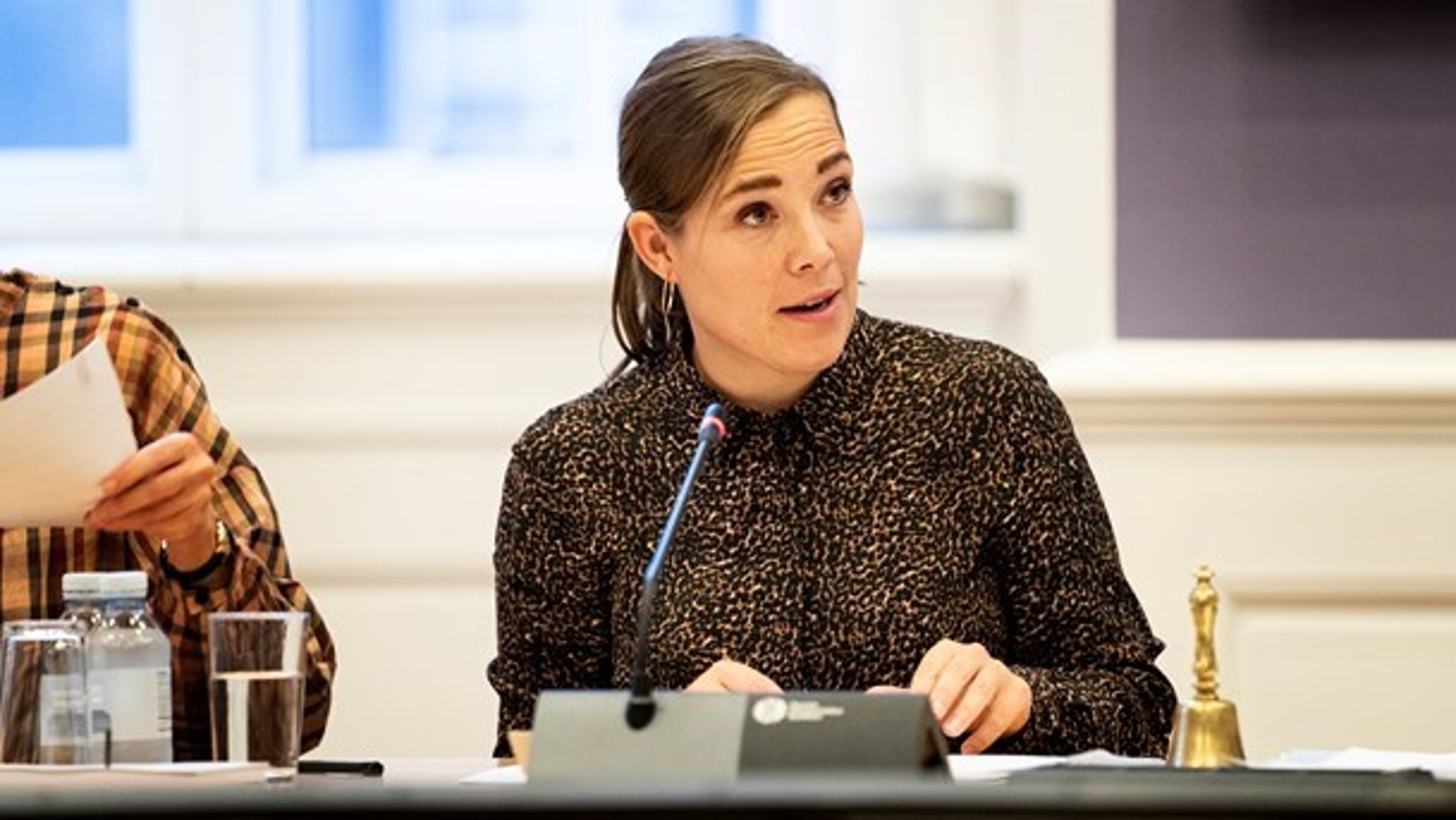 Social- og indenrigsminister Astrid Krag (S) tog forskud på den politiske sæson med hele to samråd om retssikkerheden. (Foto: Ida Guldbæk Arentsen Ritzau/Scanpix)<br>