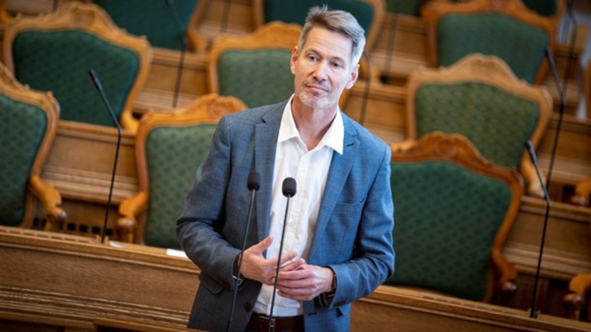 Stén Knuth (V) vil gerne se på, om der kan laves en bagatelgrænse, så foreninger med en lille økonomi ikke skal gennem omfattende hvidvaskkontrol.