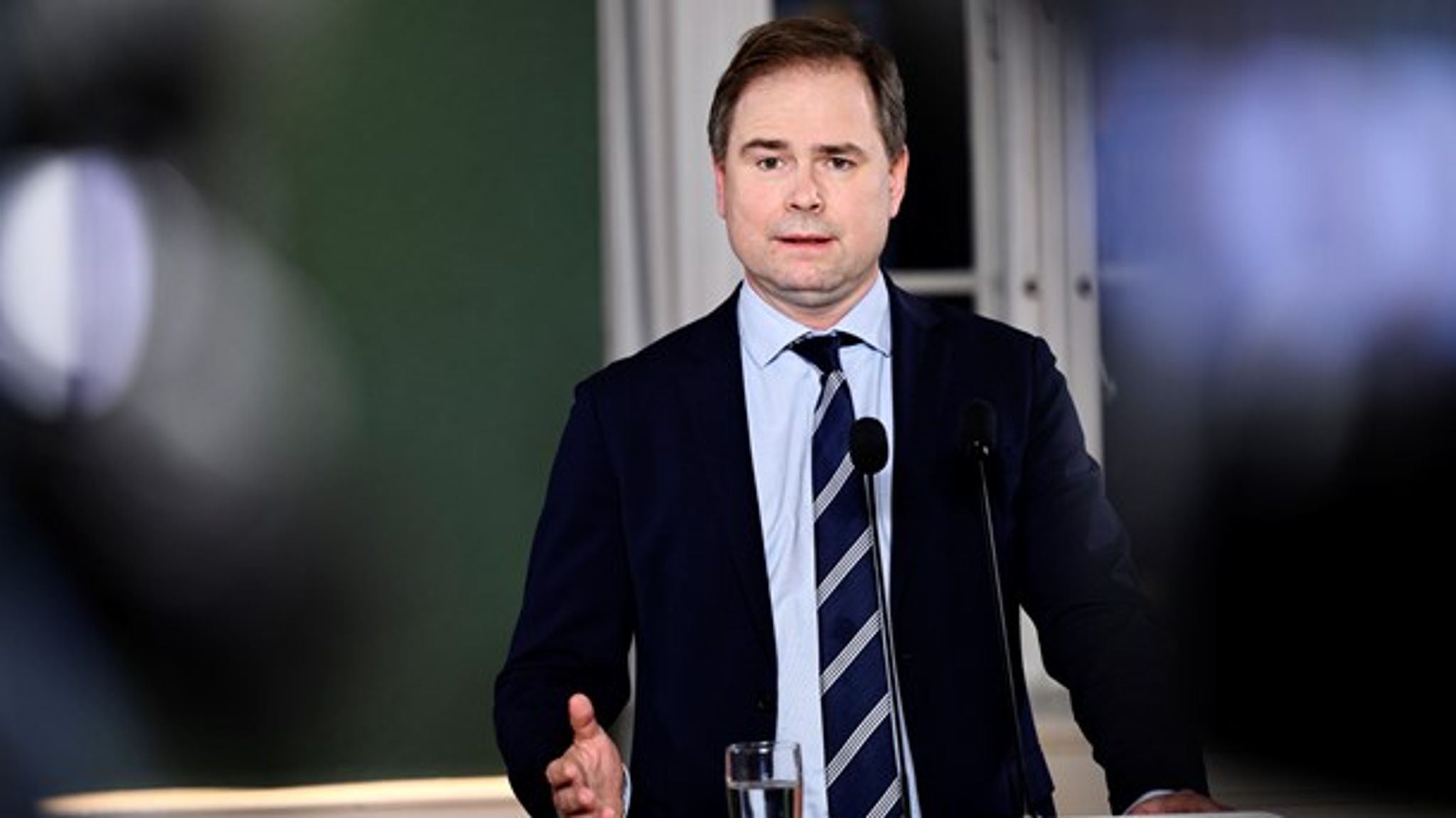 <div>
				<div>Finansminister Nicolai Wammen (S)&nbsp;går på forældreorlov.</div>
			</div>