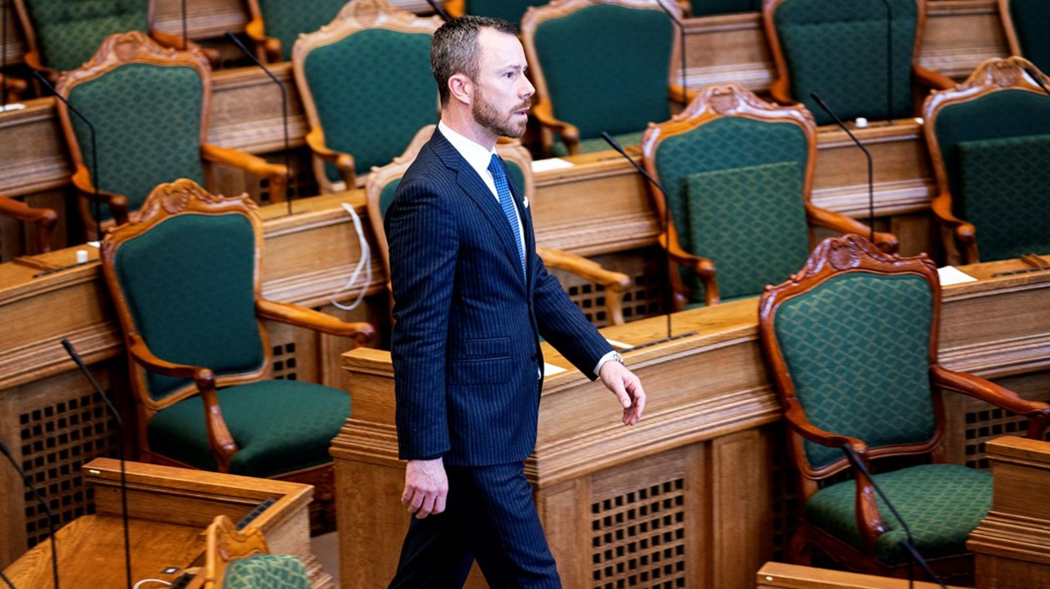 Hvor mange partifæller kan Jakob Ellemann-Jensen (V) få med sig i Folketinget, og hvorfra i landet kommer de? Få svaret i den nye mandatprognose.