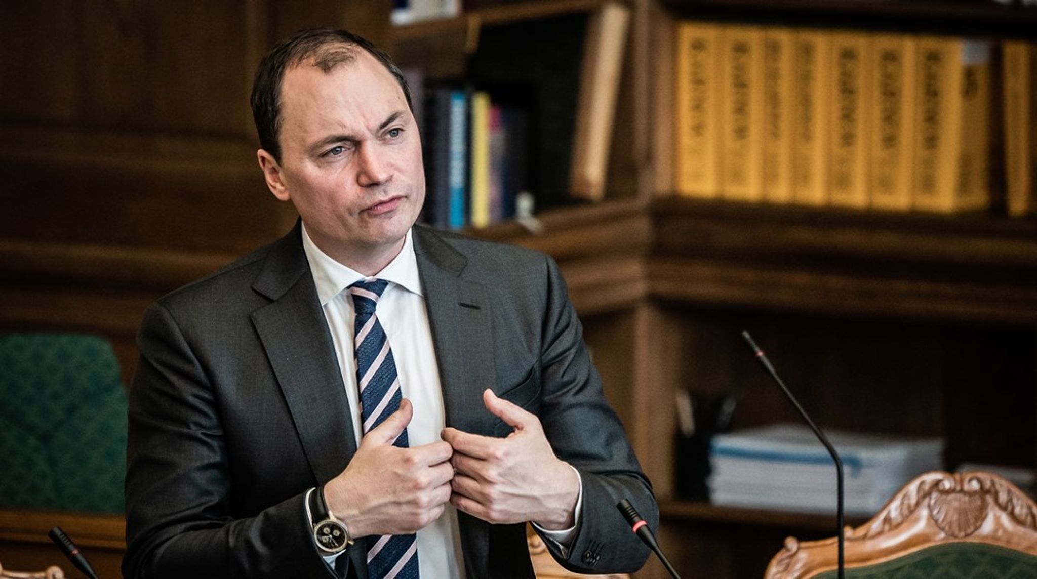 Venstres klimaordfører, Tommy Ahlers, er manden bag partiets iværksætterudspil. 