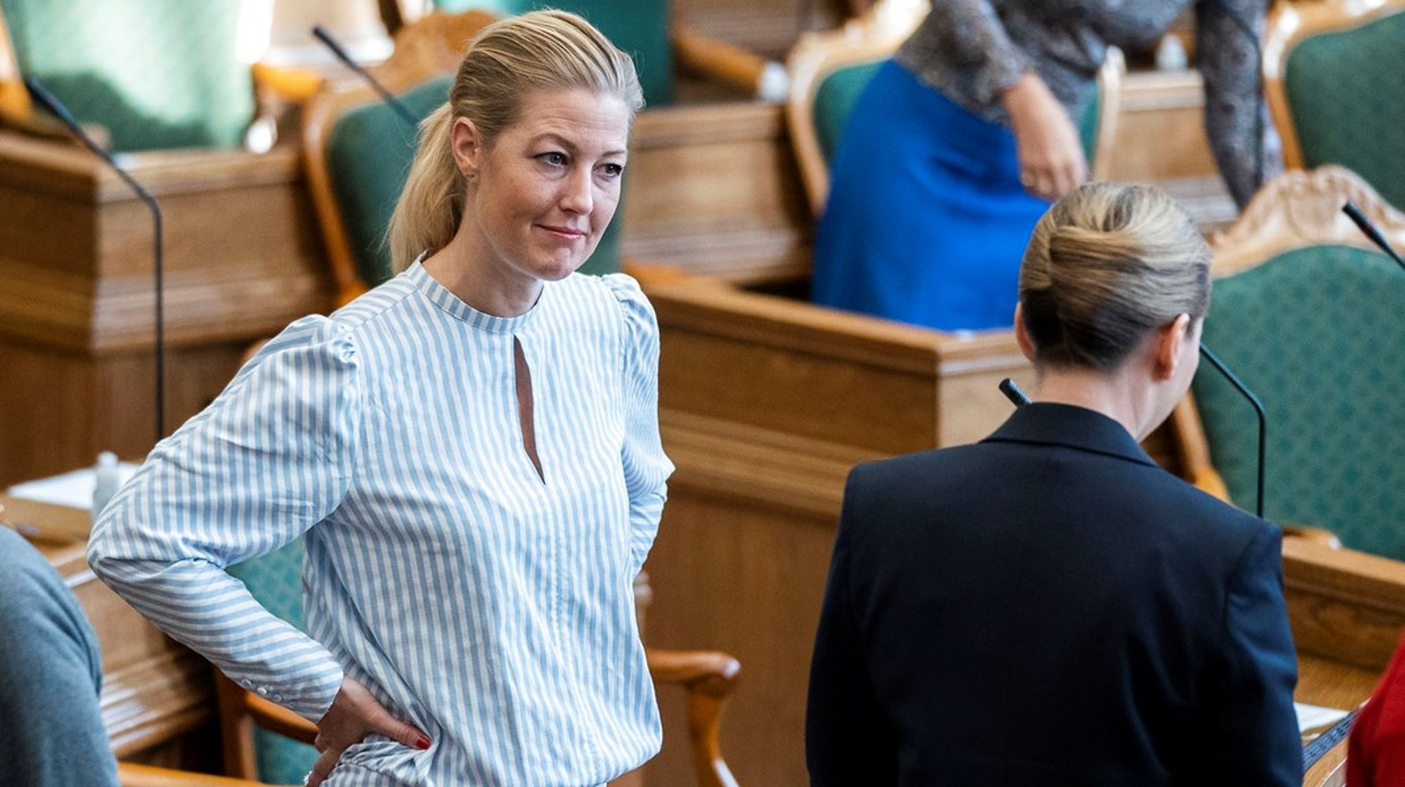 Den radikale leder, Sofie Carsten Nielsen, vil gerne have statsminister Mette Frederiksen (S) til at være mere positiv over for EU.&nbsp;