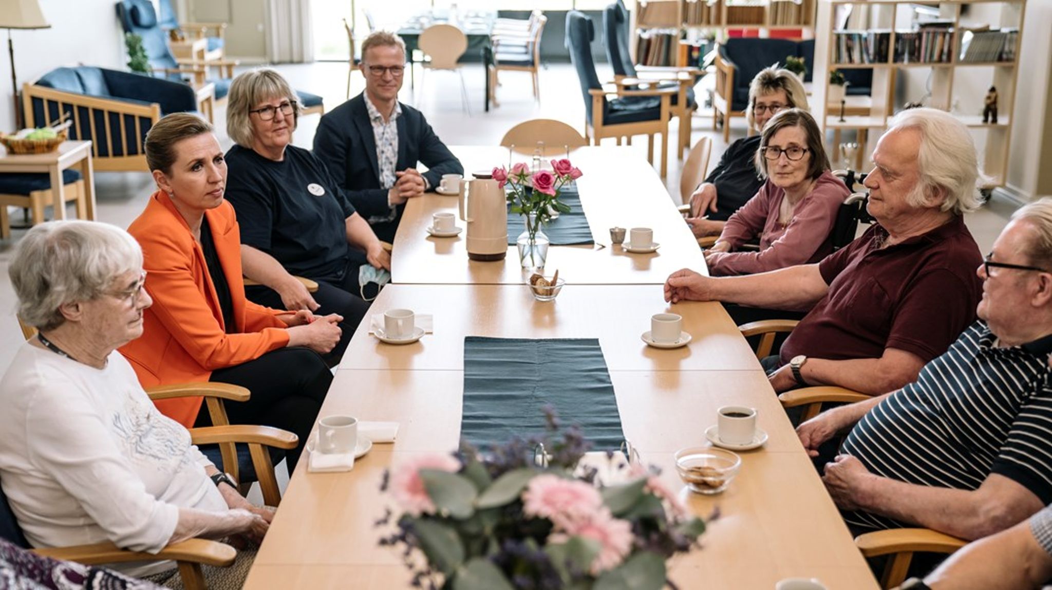 Arkivfoto. Lyntest af plejehjemspersonale blev droppet samtidig med, Sundhedsministeriet indførte lyntest for egne&nbsp;medarbejdere, skriver DR.