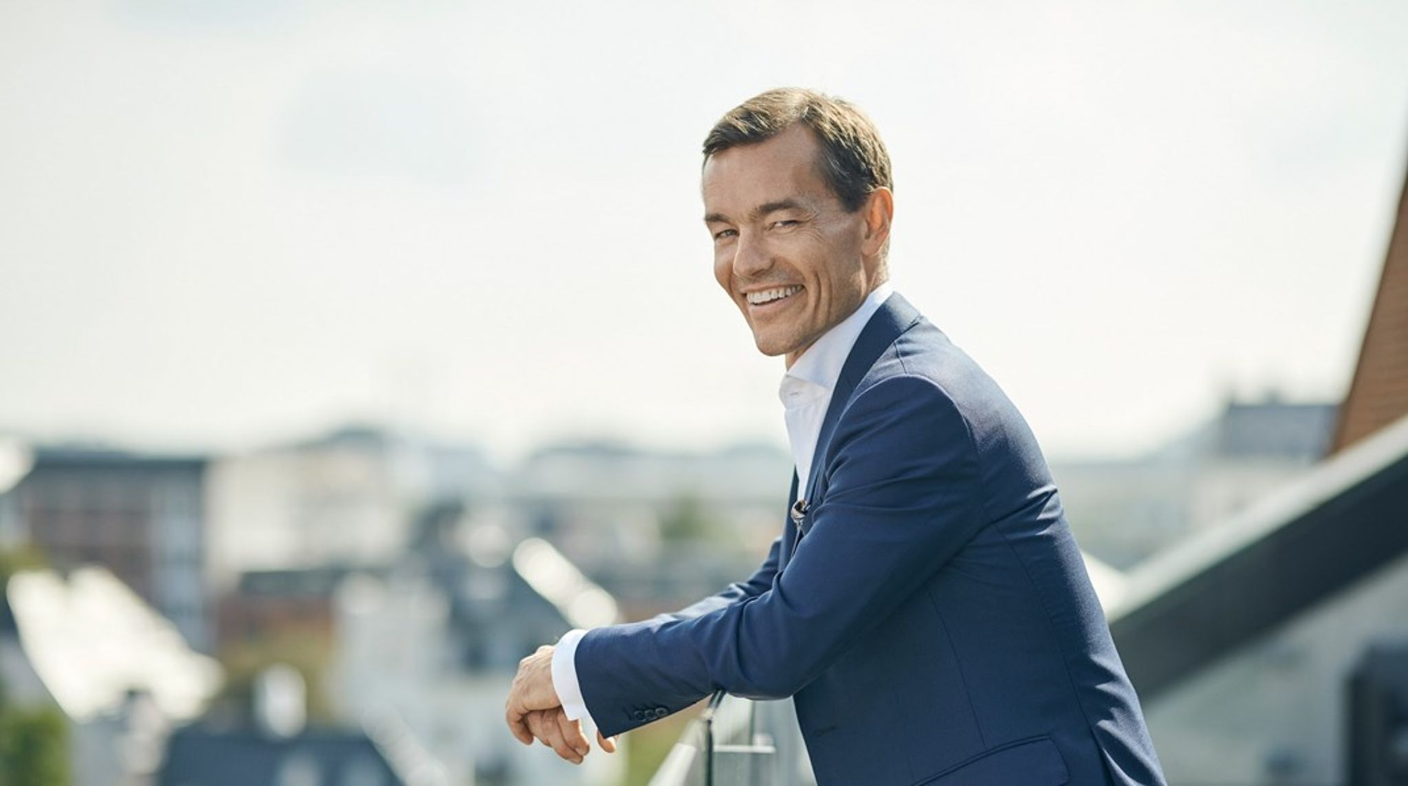 Vækstfondens topchef, Rolf Kjærgaard, forventer et samlet overskud på mindst 2,5 milliarder kroner i 2021.