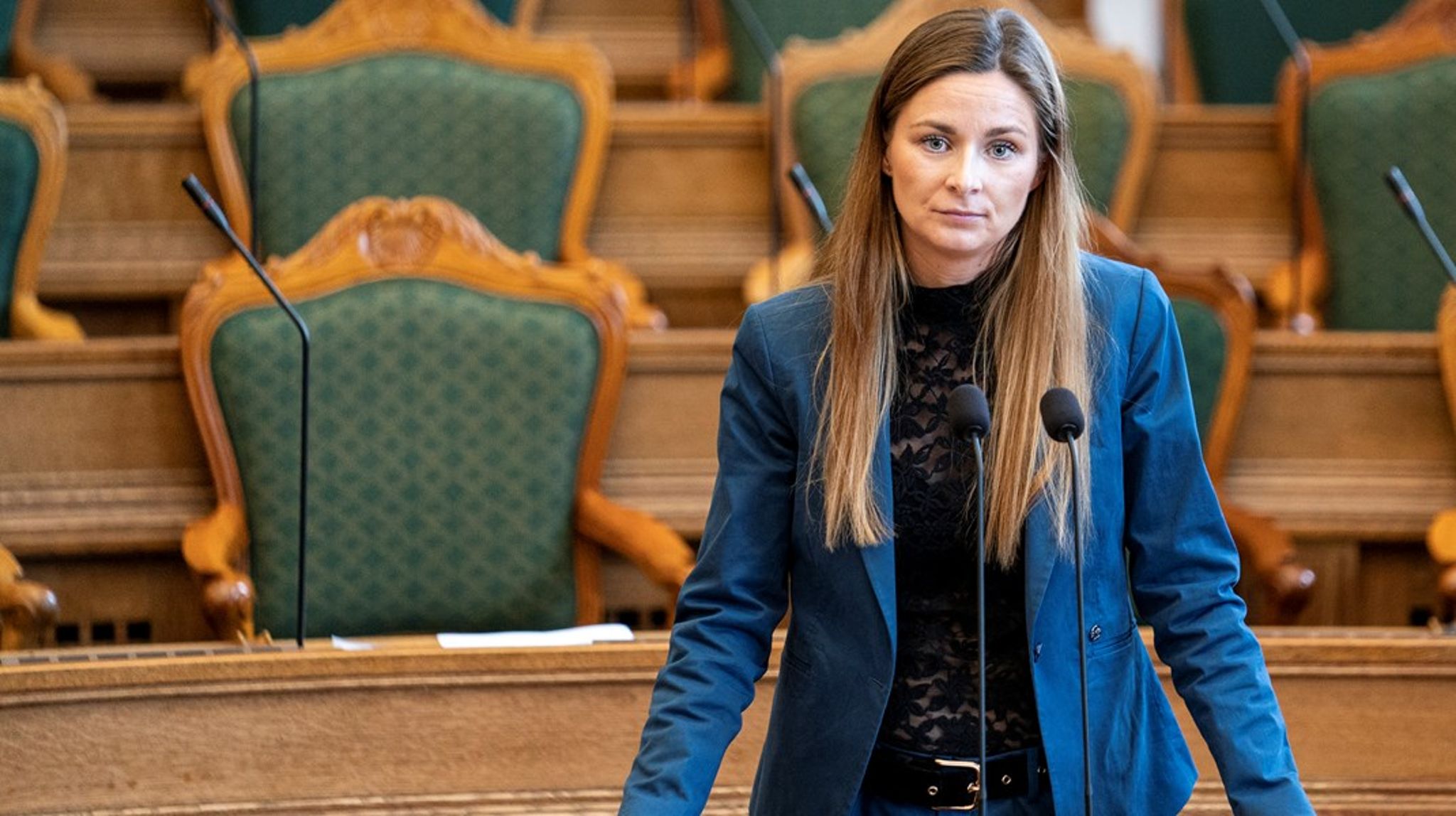 Marie Bjerre skriver på Twitter, at&nbsp;"socialområdet er i trygge hænder" hos Marlene Ambo-Rasmussen.