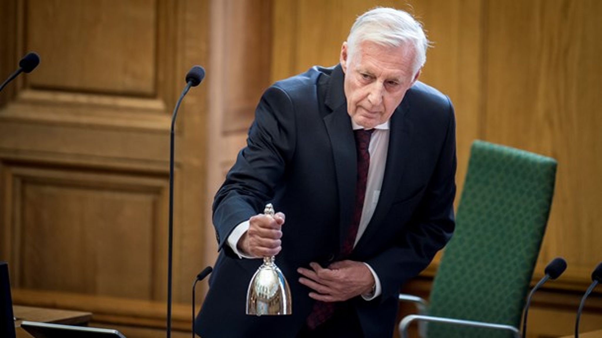 Folketingets formand, Henrik Dam Kristensen (S), indleder tirsdag 5. oktober det næste folketingsår. Her ses han til Folketingets åbning 1. oktober 2019.