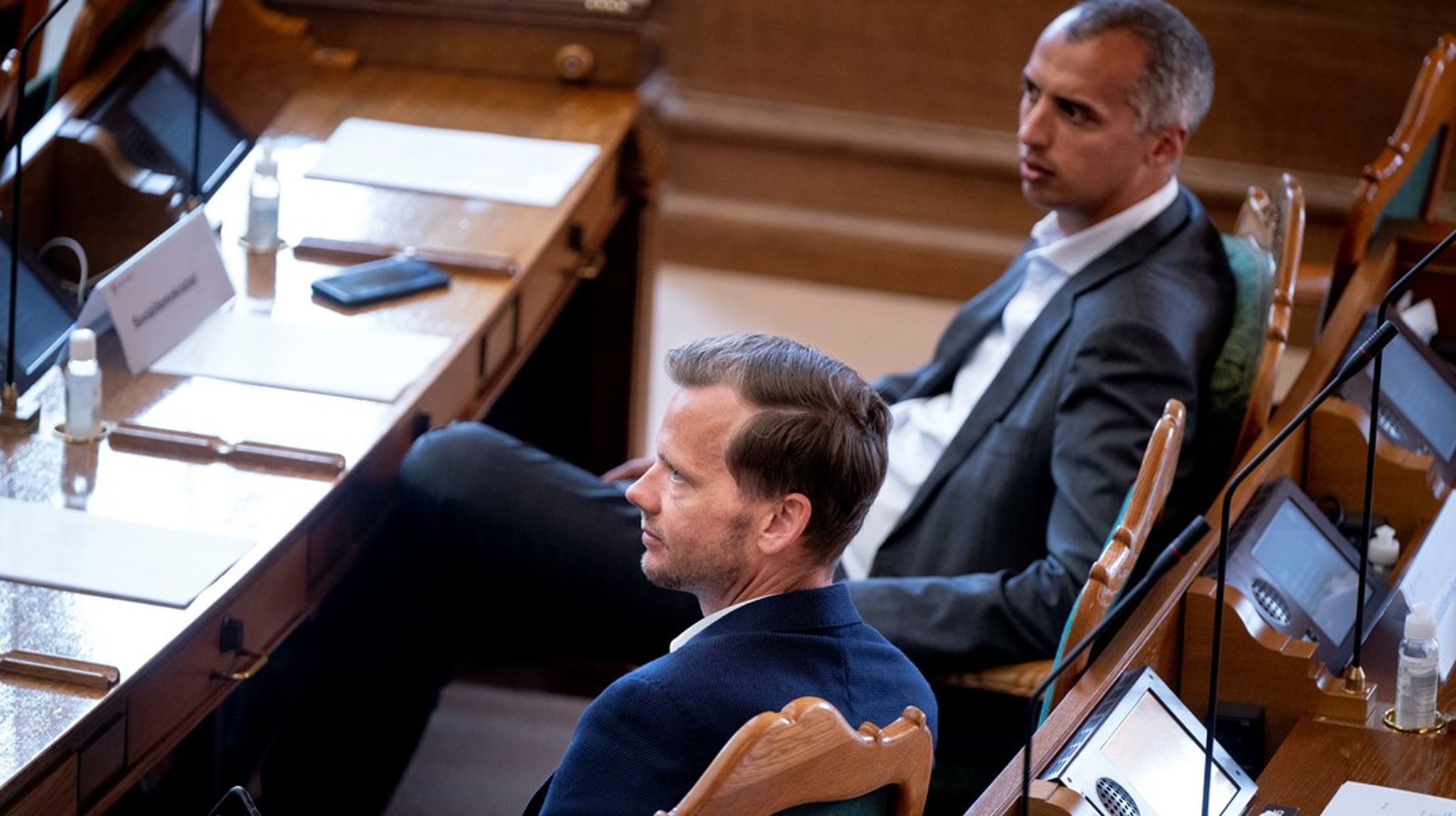 Udlændinge- og integrationsminister Mattias Tesfaye (S) og beskæftigelsesminister Peter Hummelgaard (S) fremlagde 7. september regeringens forslag til reformer på det danske arbejdsmarked.