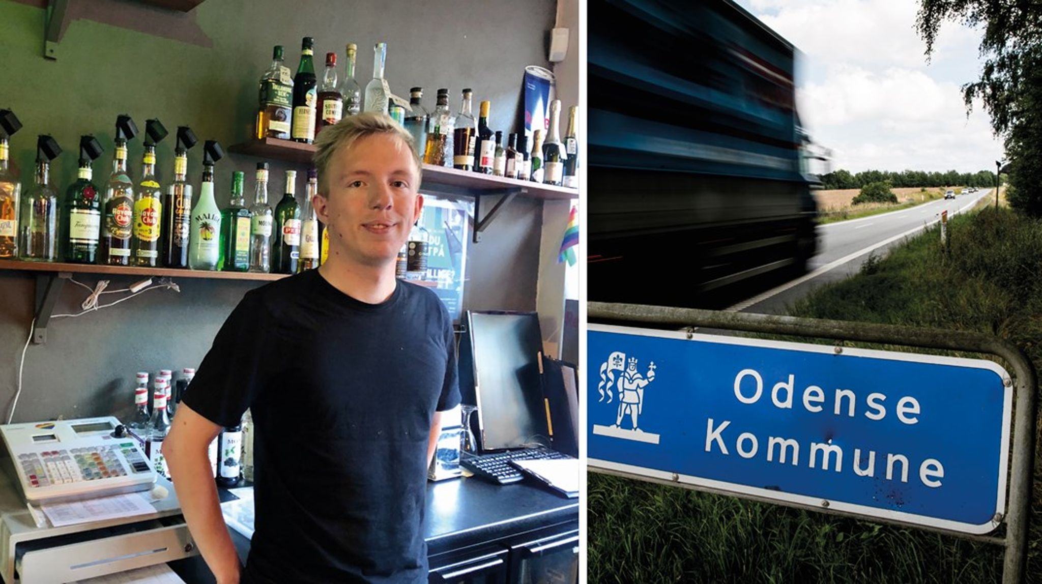 "Det er vigtigt, at der er LGBT-miljøer udenfor København," siger Nicklas Lindsten, som sidder i bestyrelsen i LGBT-foreninger i Odense.