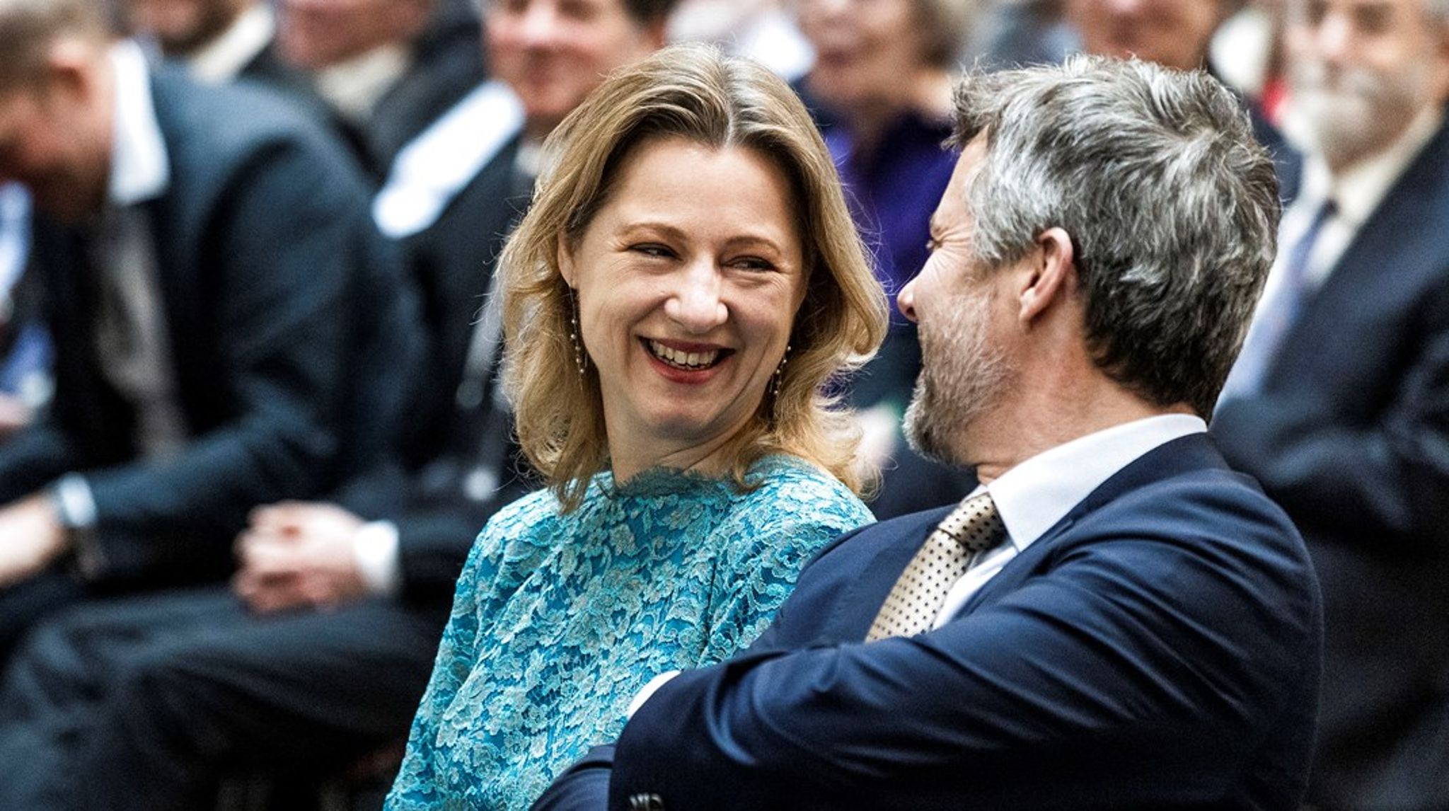 Overborgmester Sophie Hæstorp Andersen (S) ved Niels Bohr-instituttets 100-års jubilæumsfejring den 3. marts. 