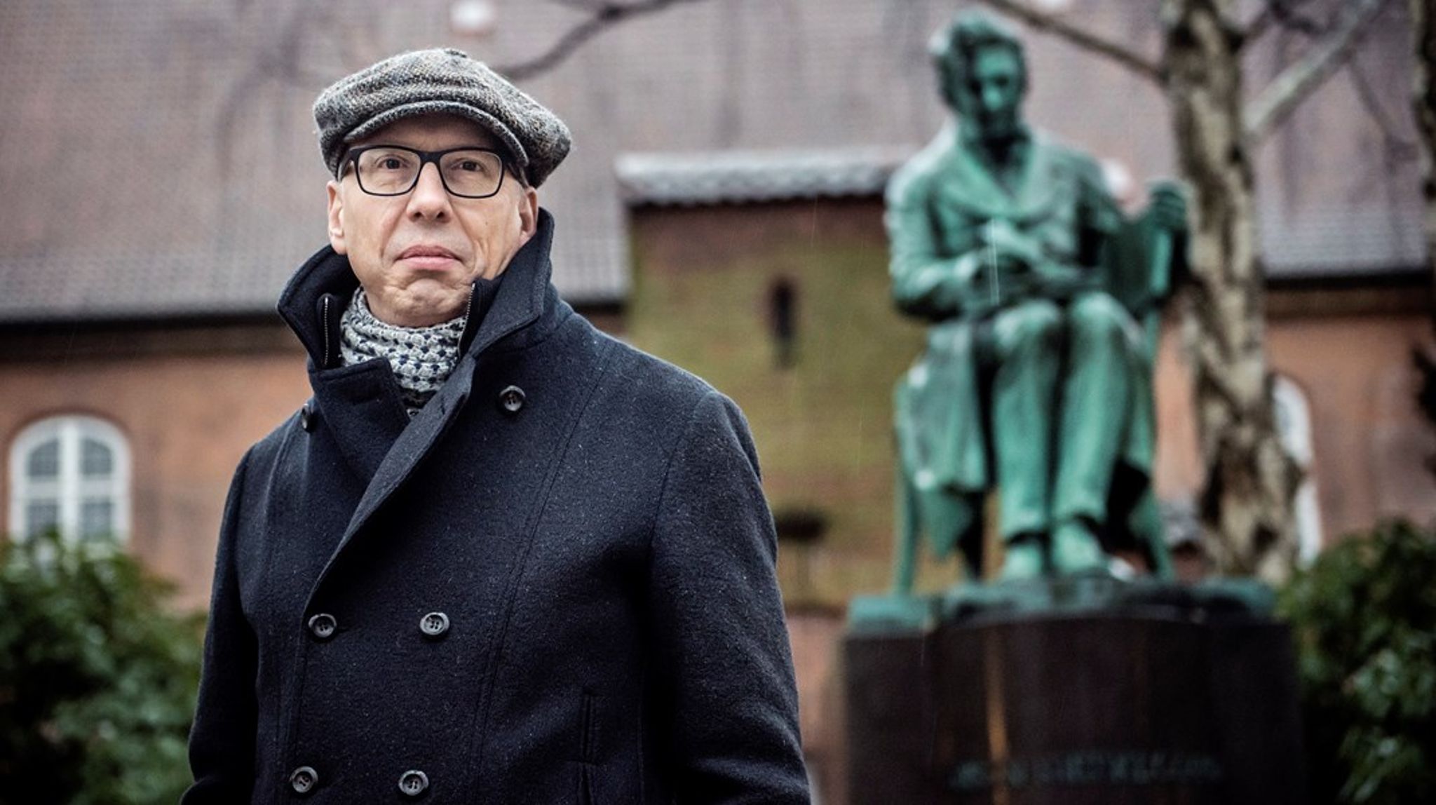 "Jeg tror og håber, at kunstnerne også forstår, at vi bliver nødt til at beskytte vores kulturarvsværdier," siger Alex Ahrendtsen.&nbsp;
