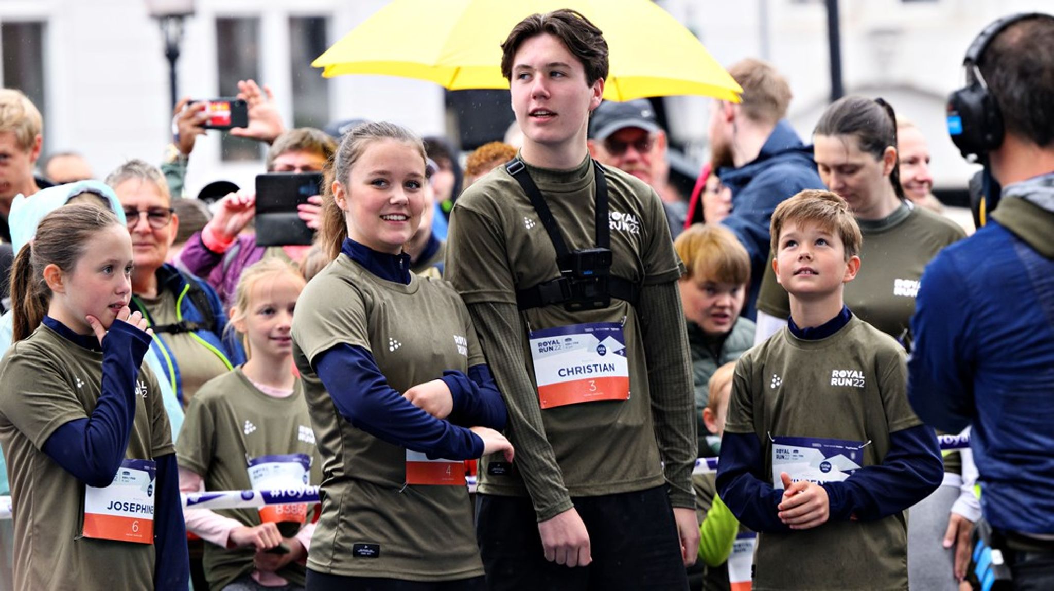 Prins Christian og Prinsesse Isabella.