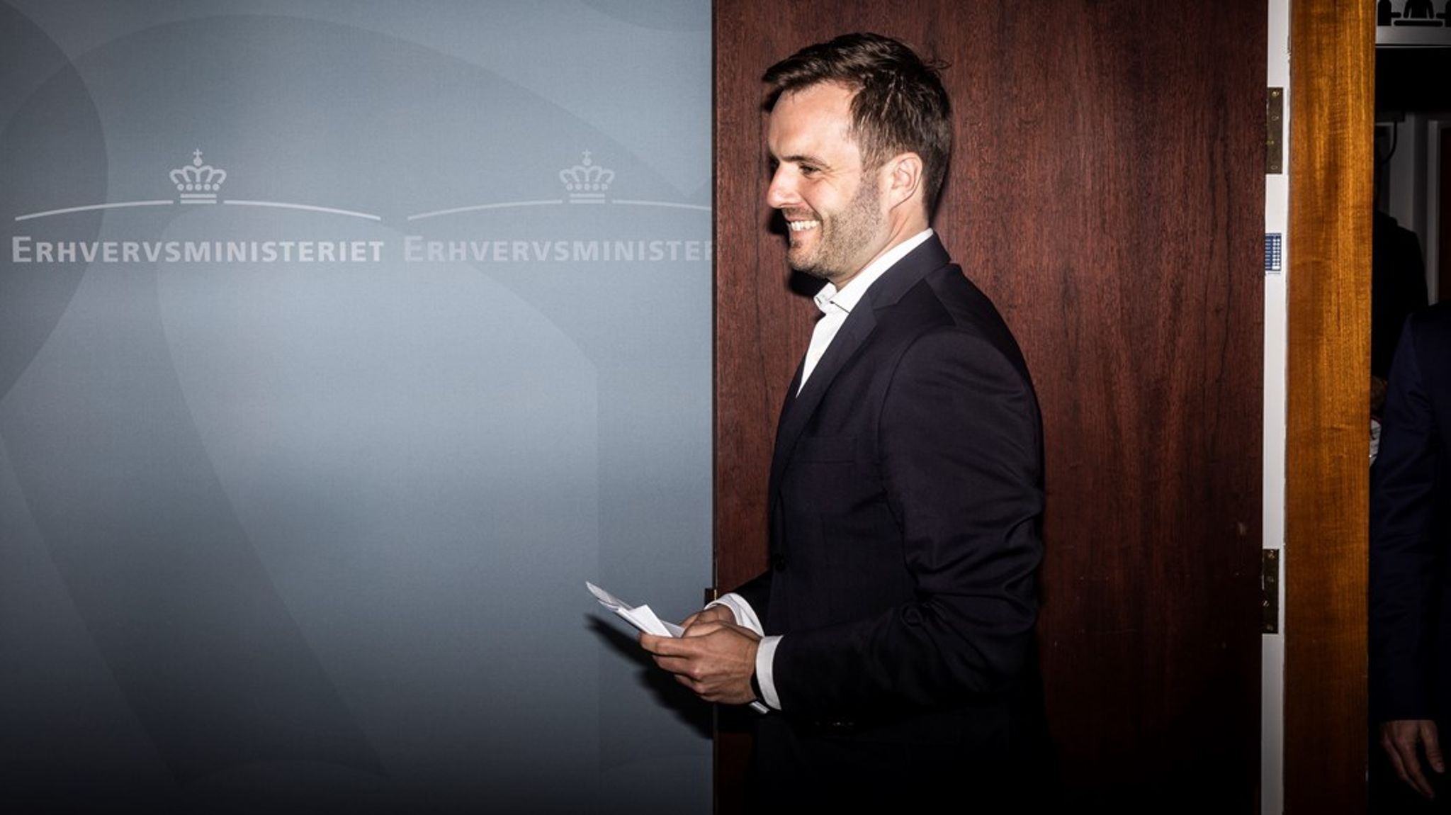 Erhvervsminister Simon Kollerup (S) har længe drømt om superfondens tilblivelse.