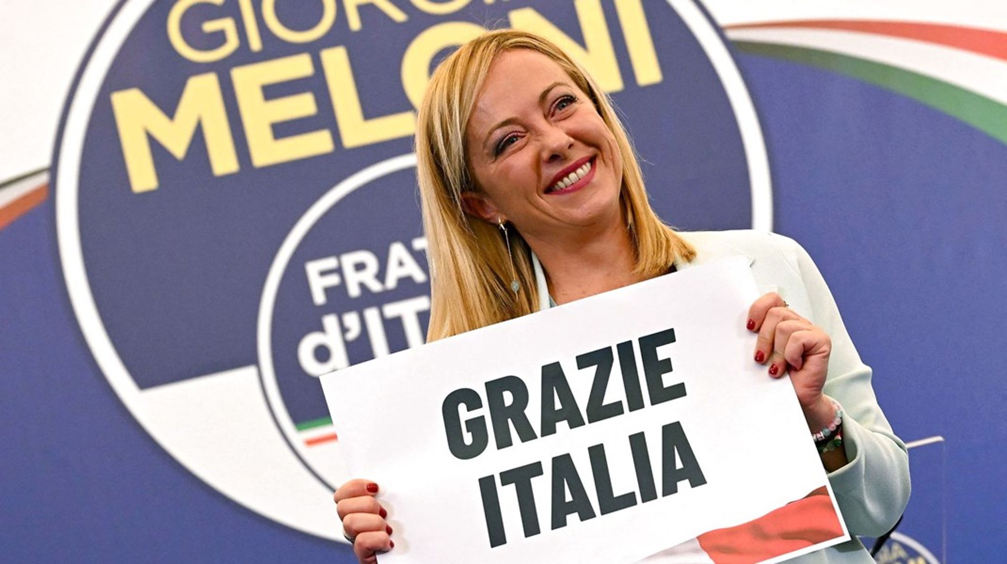 Alt tyder på, at Giorgia Meloni - leder af Fratelli d' Italia - kan blive Italiens første kvindelige premierminister efter de kommende regeringsforhandlinger. 