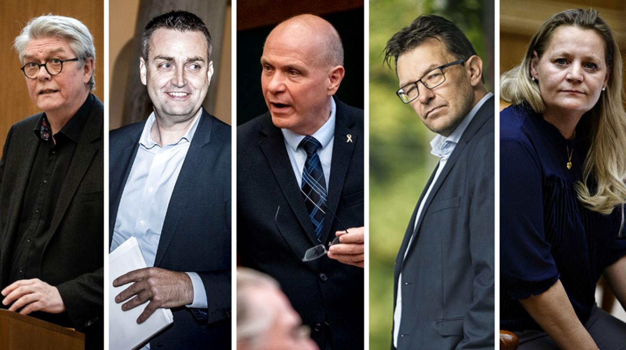 Folketingets nye præsidium består af Karsten Hønge,&nbsp;Leif Lahn, Søren Gade,&nbsp;Jeppe Søe og Karina Adsbøl.