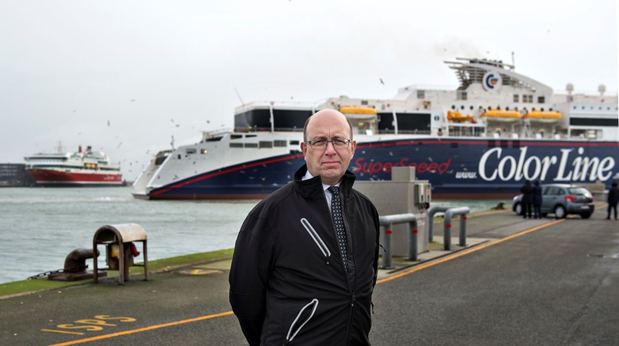 Jens Kirketerp Jensen har være havnedirektør i Hirtshals Havn siden 2004.