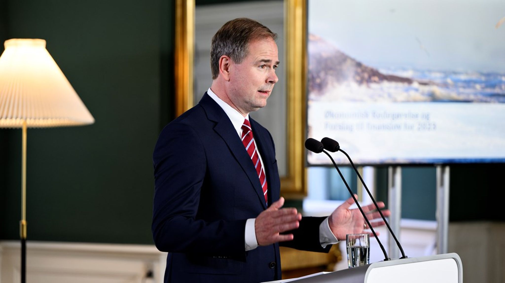Regeringen præsenterede onsdag et forslag til finansloven for 2023.