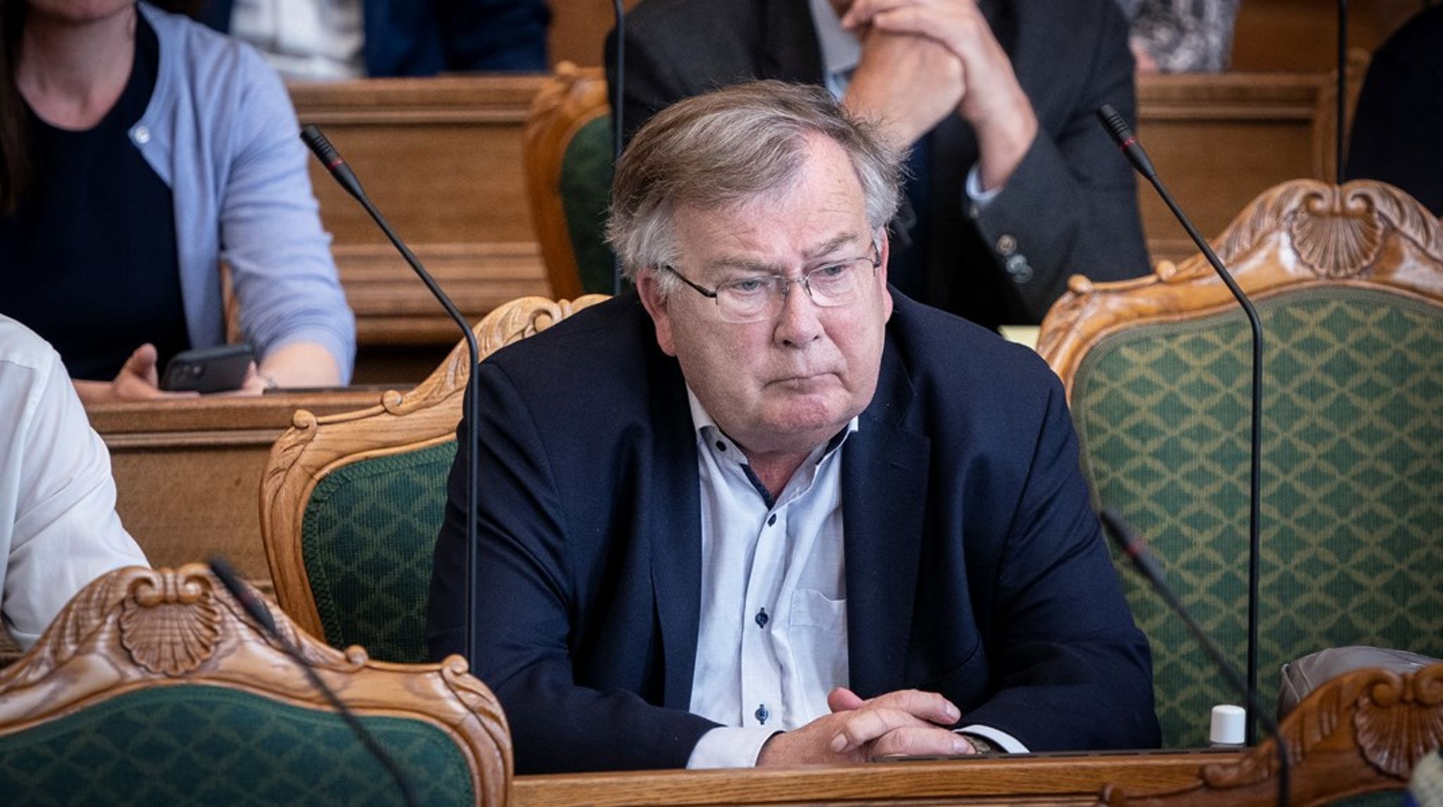Med en tiltale efter straffelovens paragraf 109 går anklagemyndigheden efter fængselsstraf til Claus Hjort.