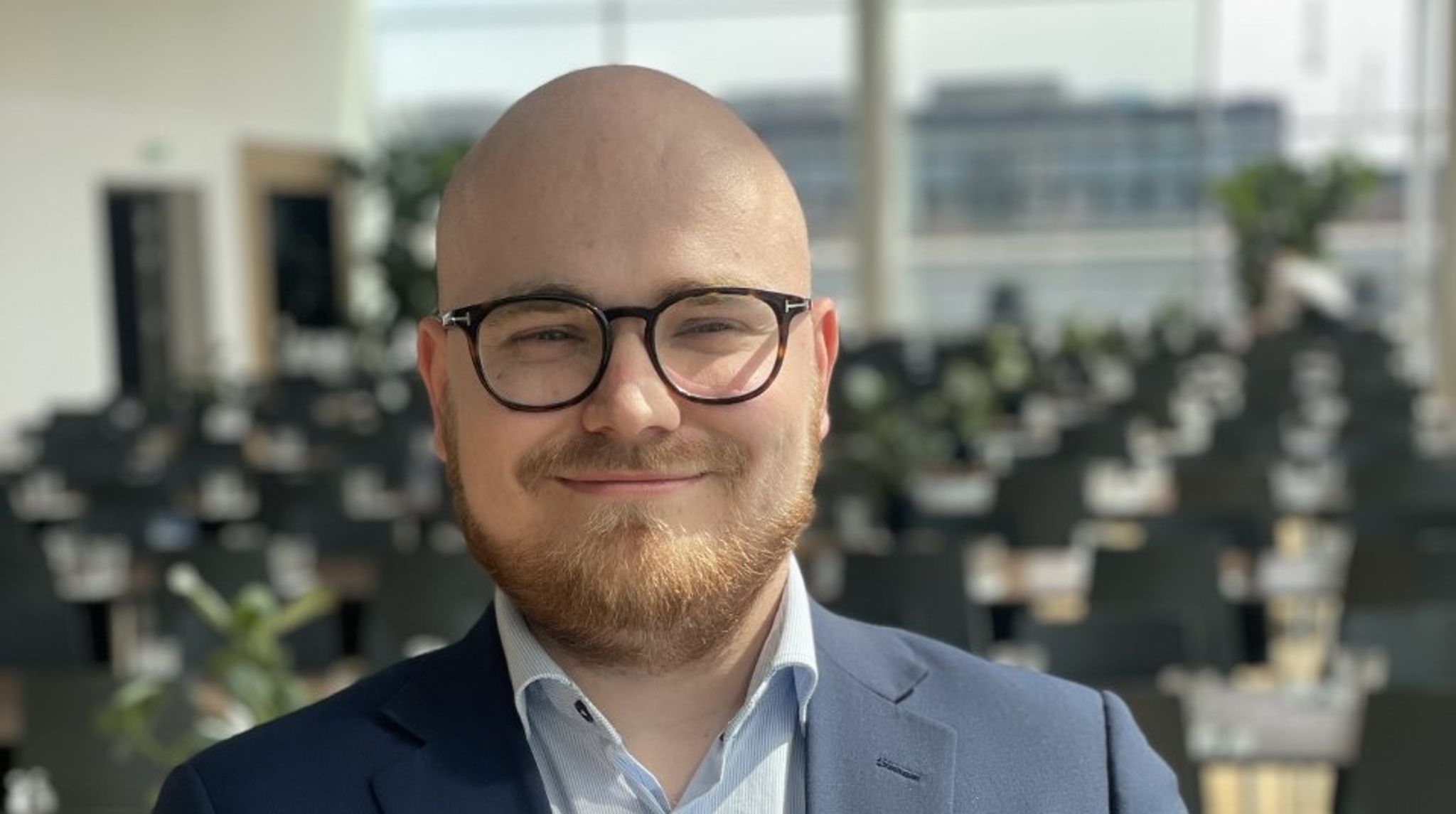 Anders Vile Michaelsen er ny formand for Djøf Studerendes 24.000 medlemmer. 