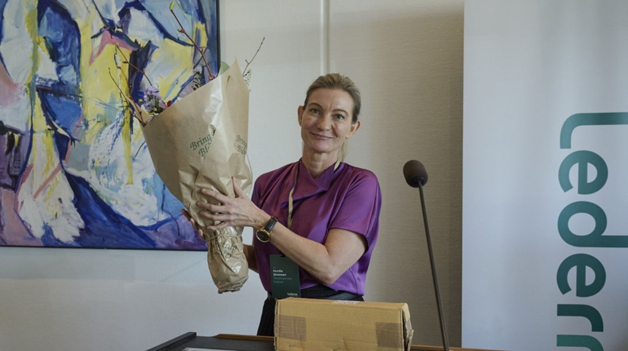 Ved siden af sit virke i Lederne er Pernille Fruergård Simonsen chef for Politik og Strategi i Aalborg Kommune.<br>